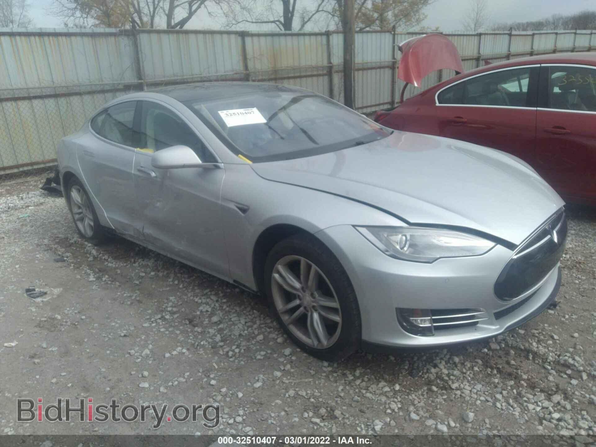 Фотография 5YJSA1H10EFP36387 - TESLA MODEL S 2014