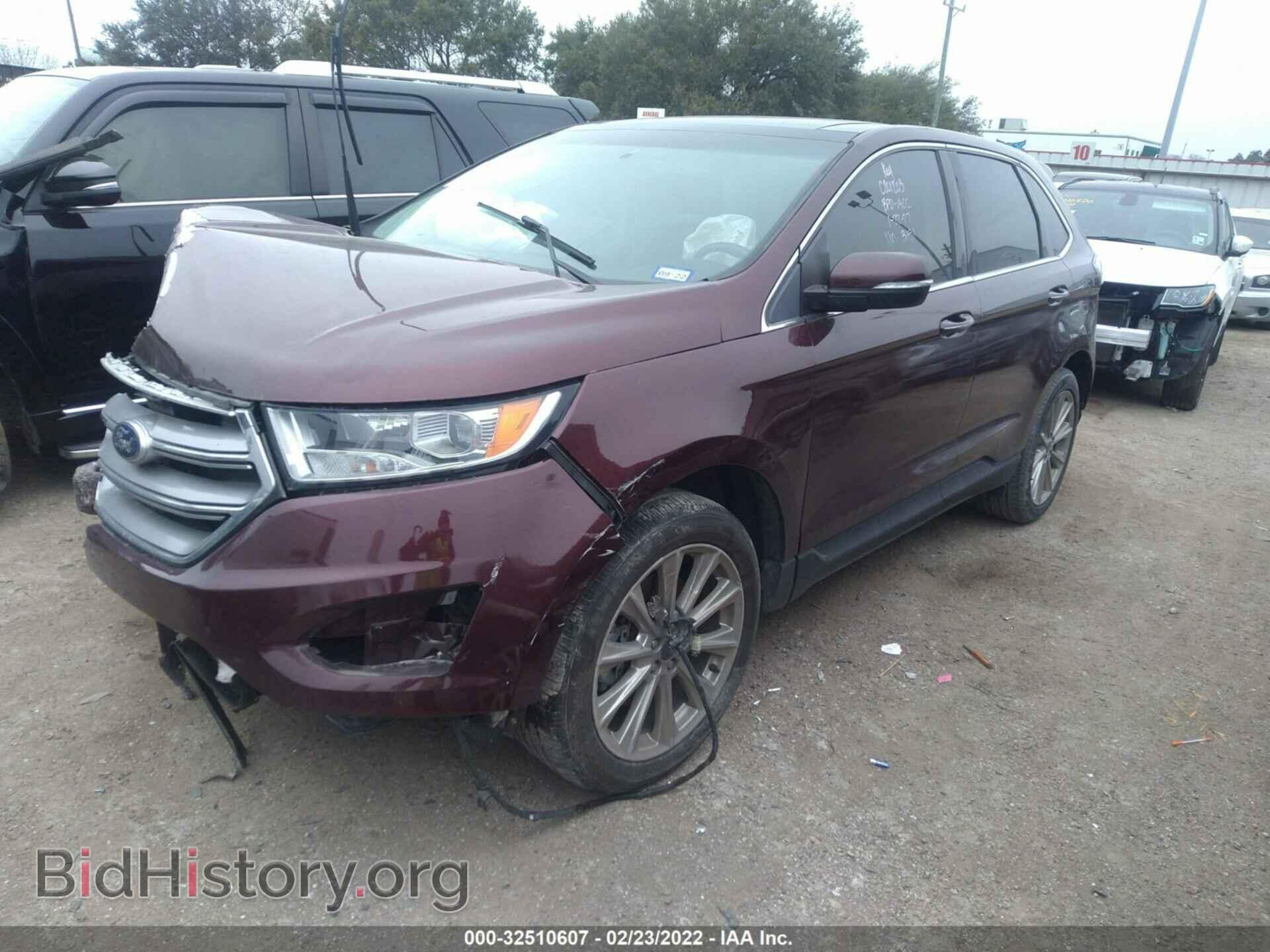 2017 FORD EDGE - VIN: 2FMPK3K83HBC63151 - Фото 2