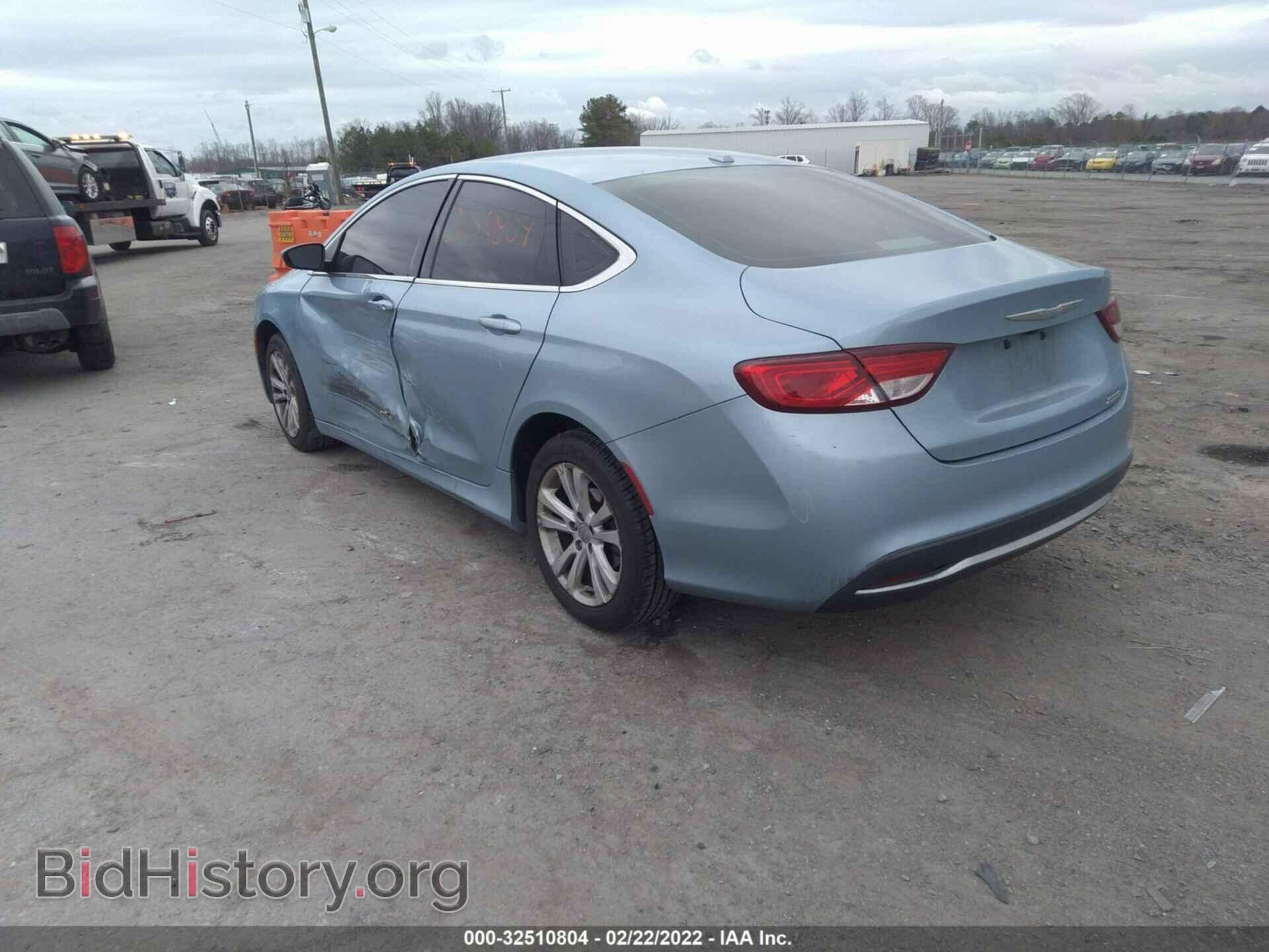2015 CHRYSLER 200 - VIN: 1C3CCCAB2FN658327 - Фото 3