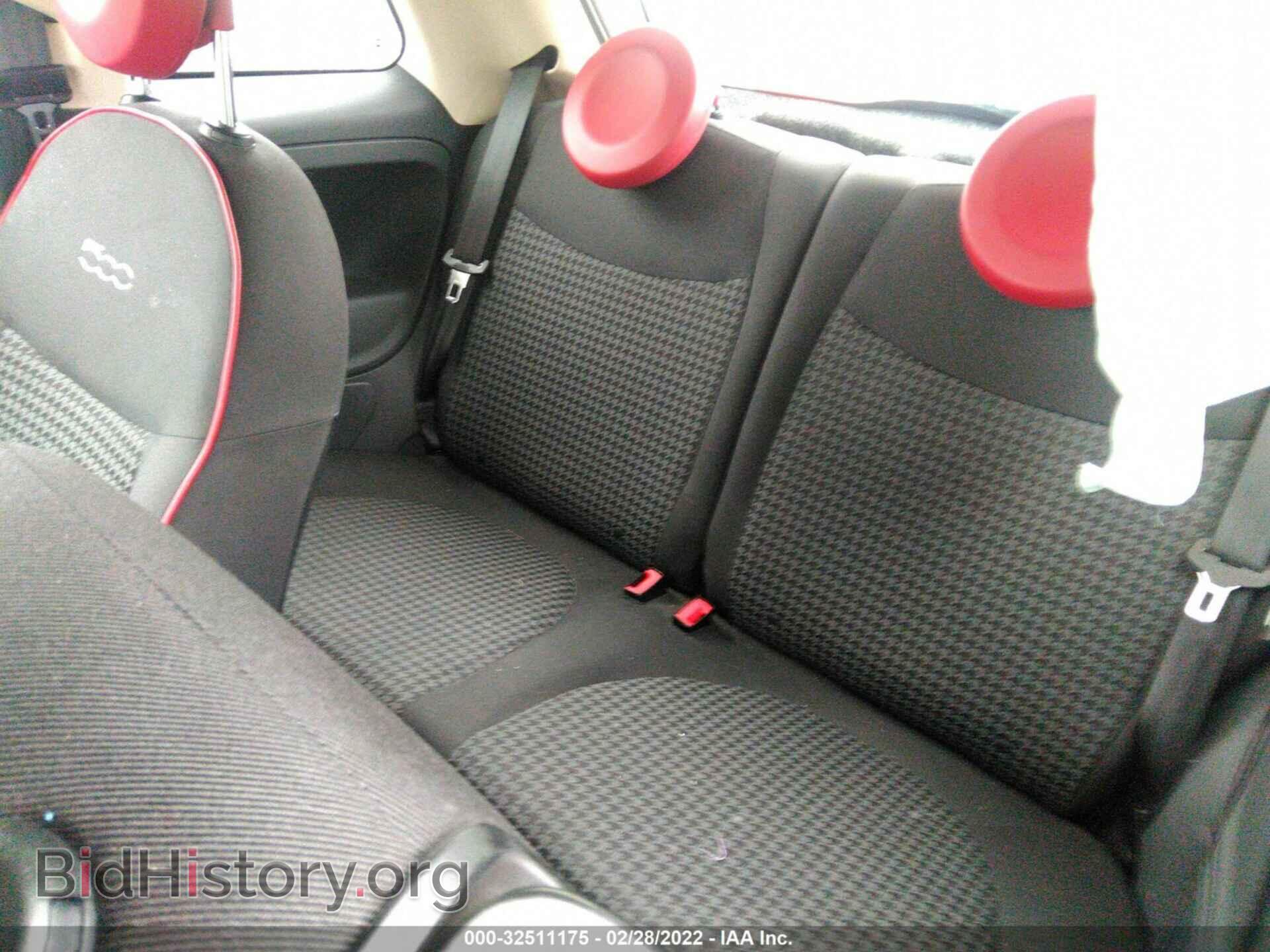 2017 FIAT 500 - VIN: 3C3CFFKR3HT506094 - Фото 8