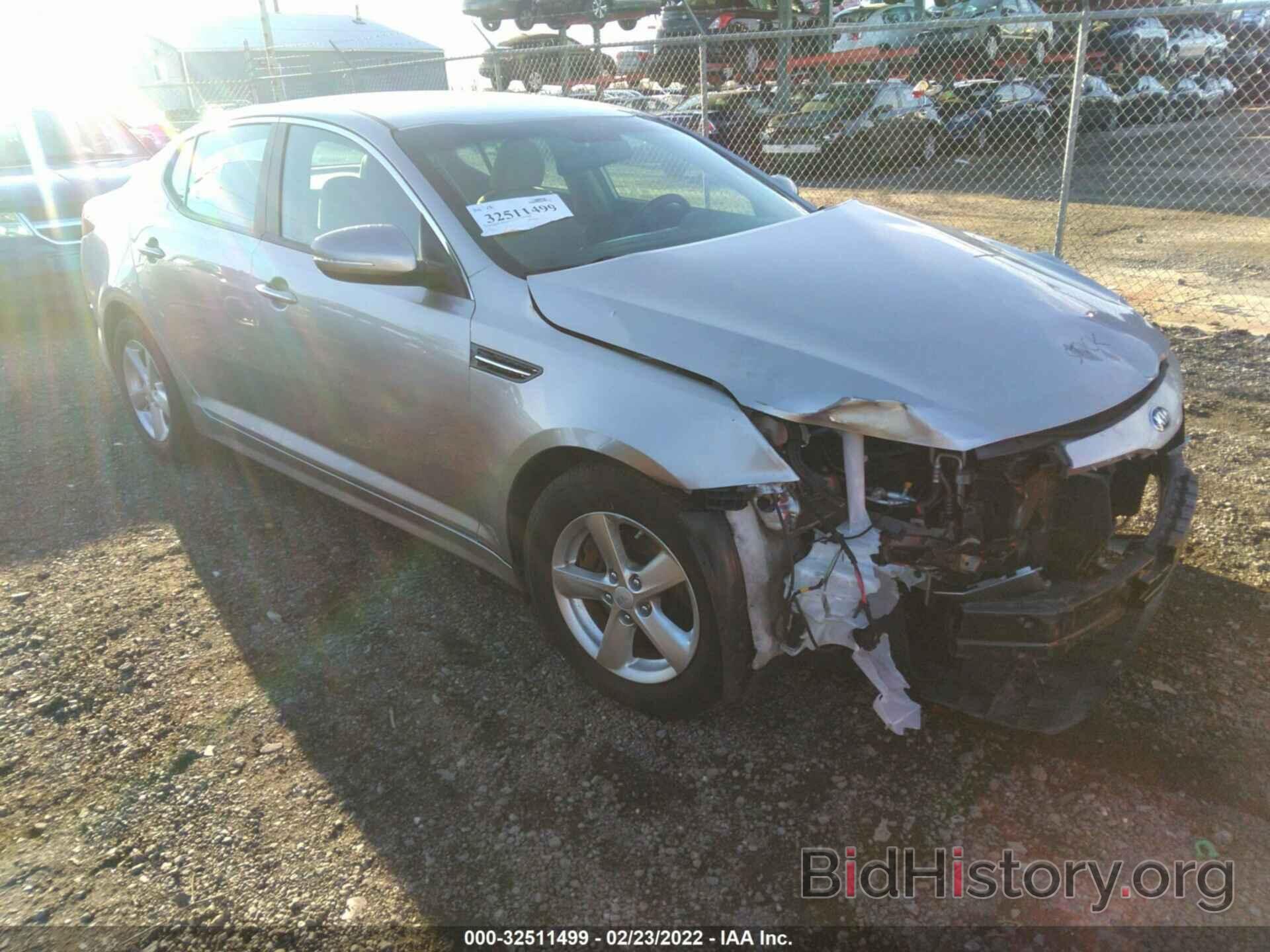 Photo KNAGM4A7XF5545511 - KIA OPTIMA 2015