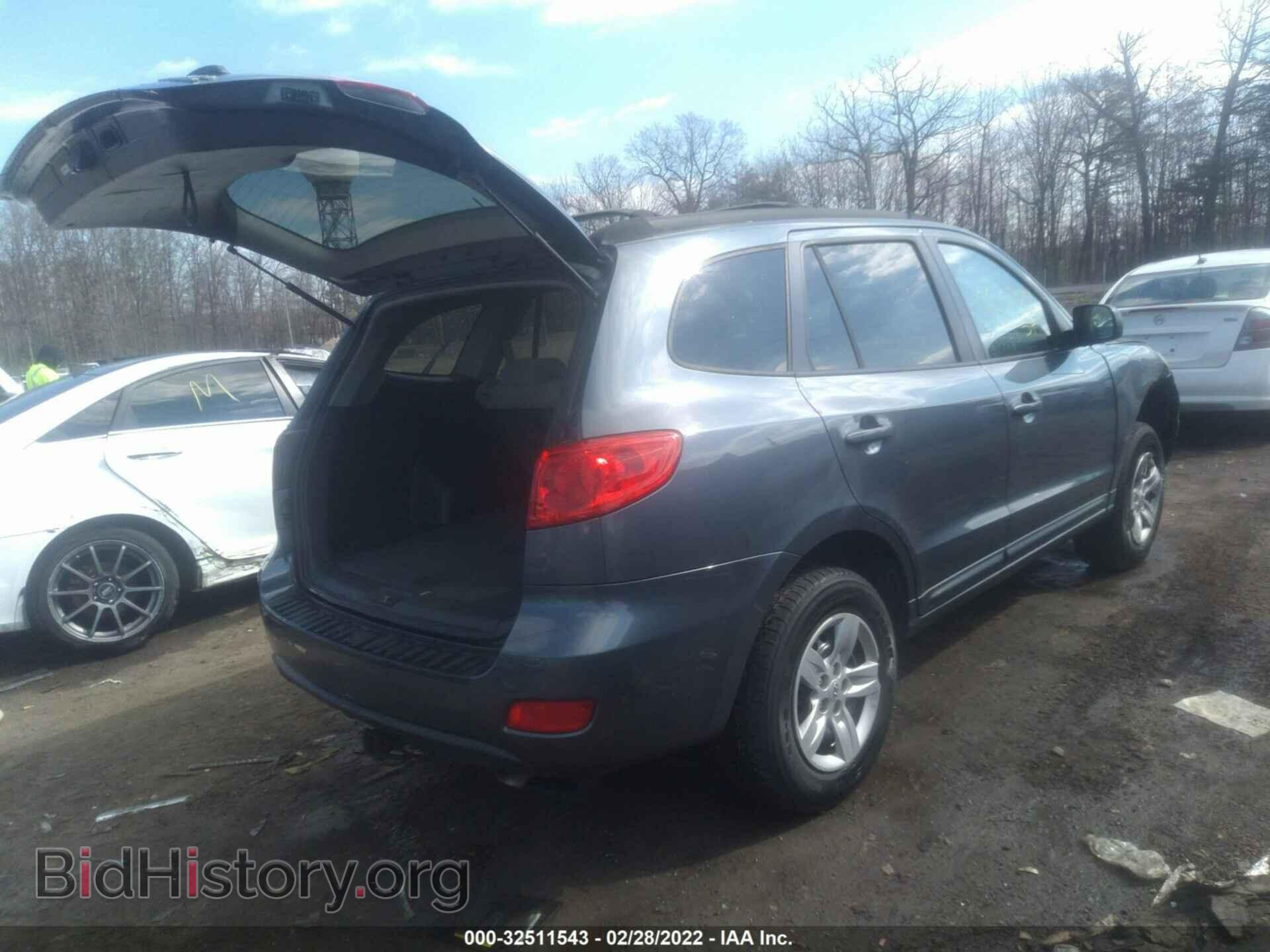 2009 HYUNDAI SANTA FE - VIN: 5NMSG73D59H255865 - Фото 4
