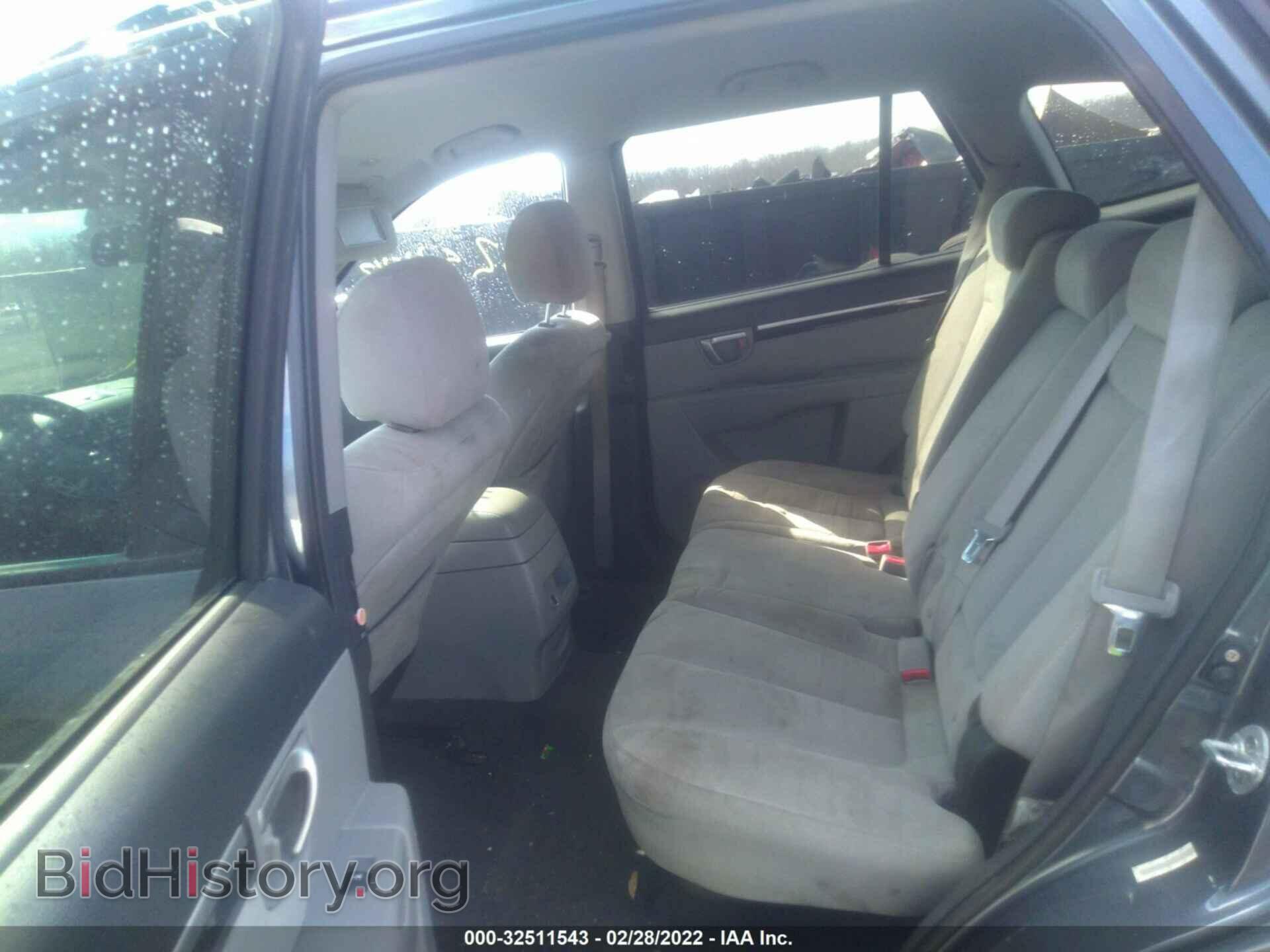 2009 HYUNDAI SANTA FE - VIN: 5NMSG73D59H255865 - Фото 8
