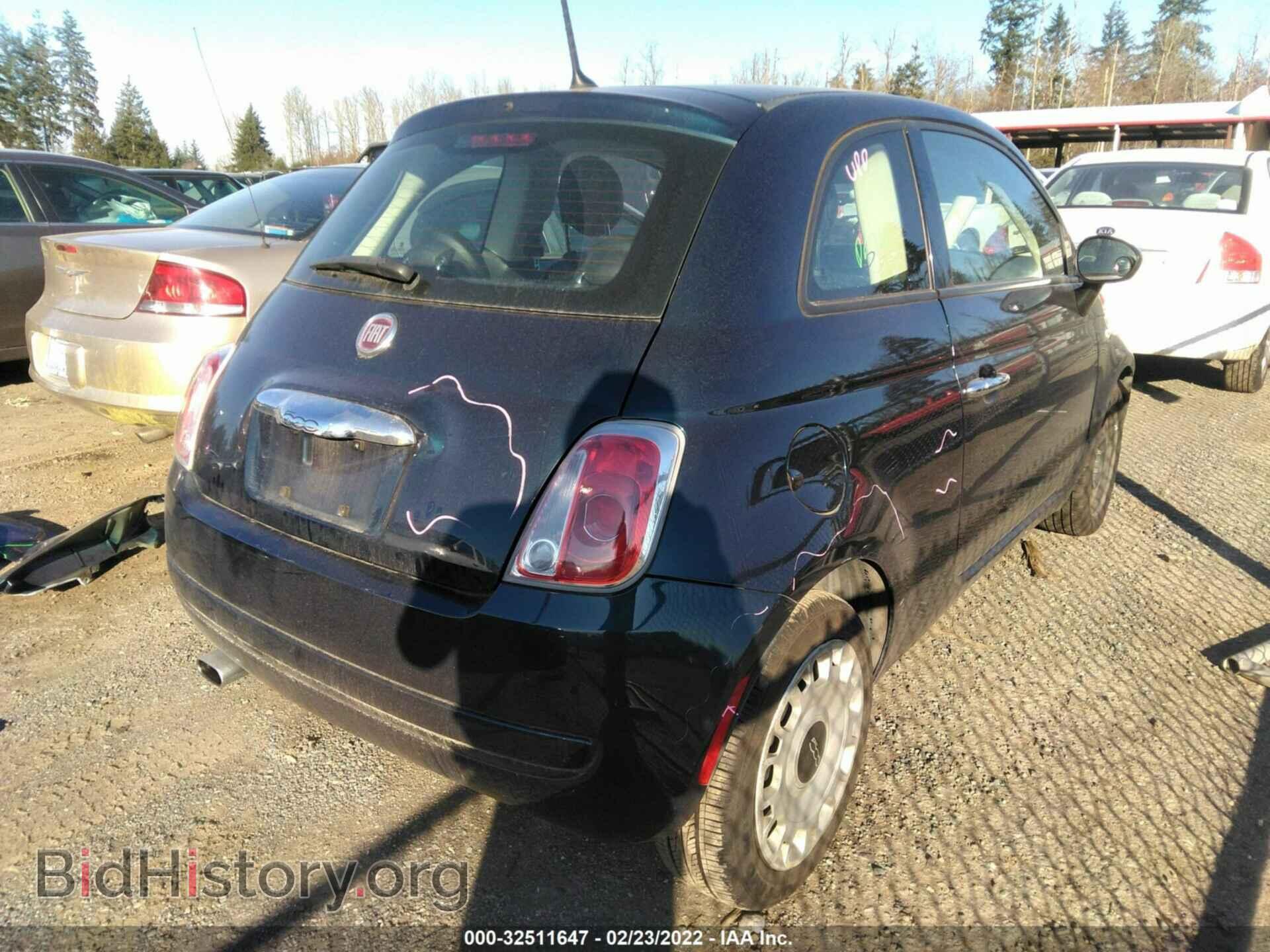 2014 FIAT 500 - VIN: 3C3CFFAR4ET293363 - Photo 4