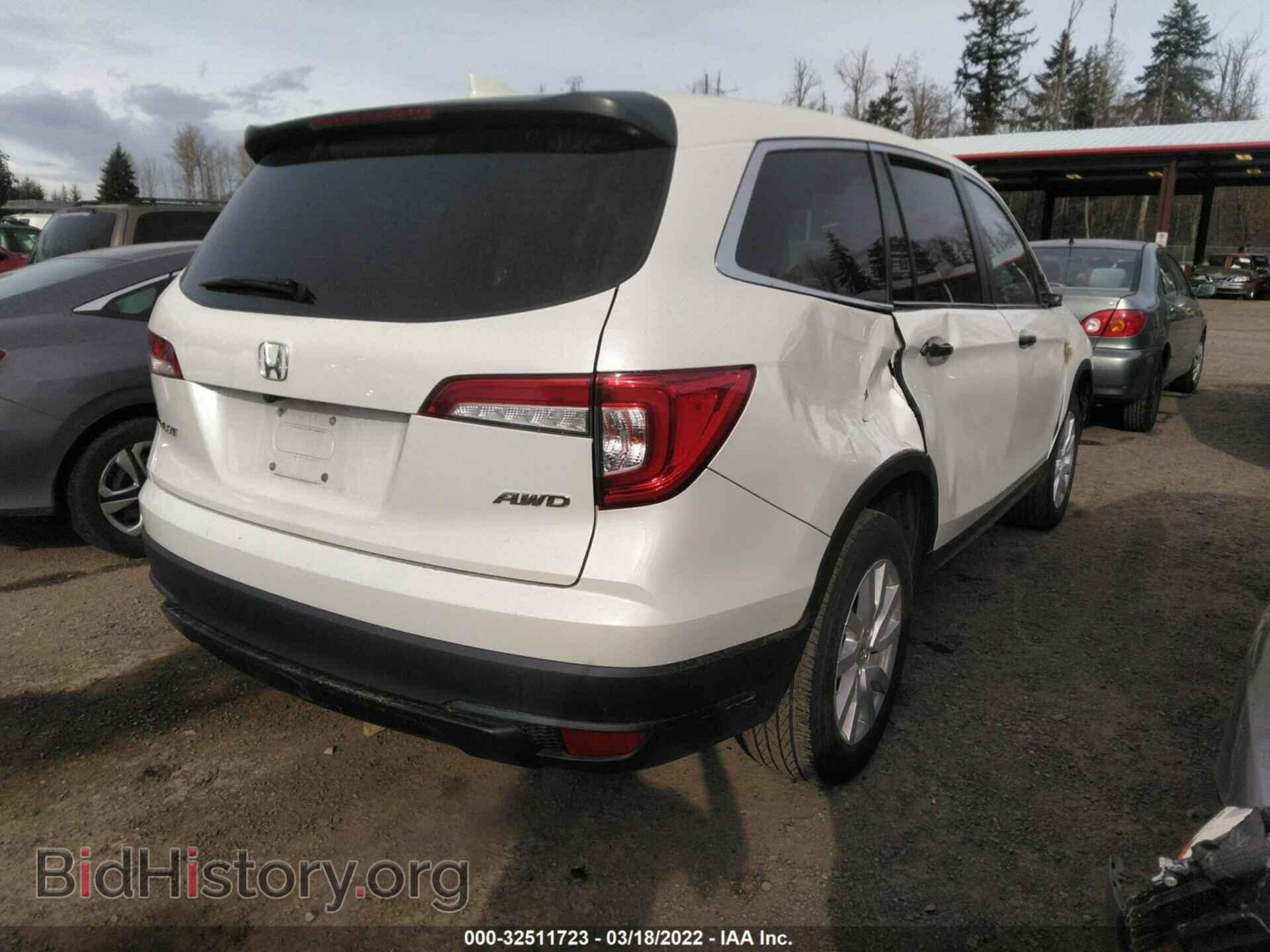 2019 HONDA PILOT - VIN: 5FNYF6H10KB085640 - Фото 4