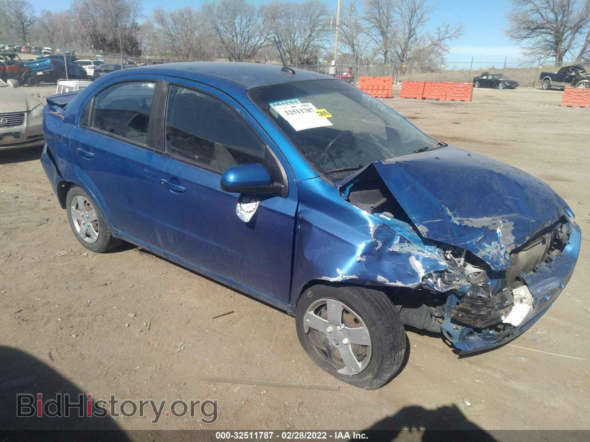 Фотография KL1TD5DE6BB135583 - CHEVROLET AVEO 2011