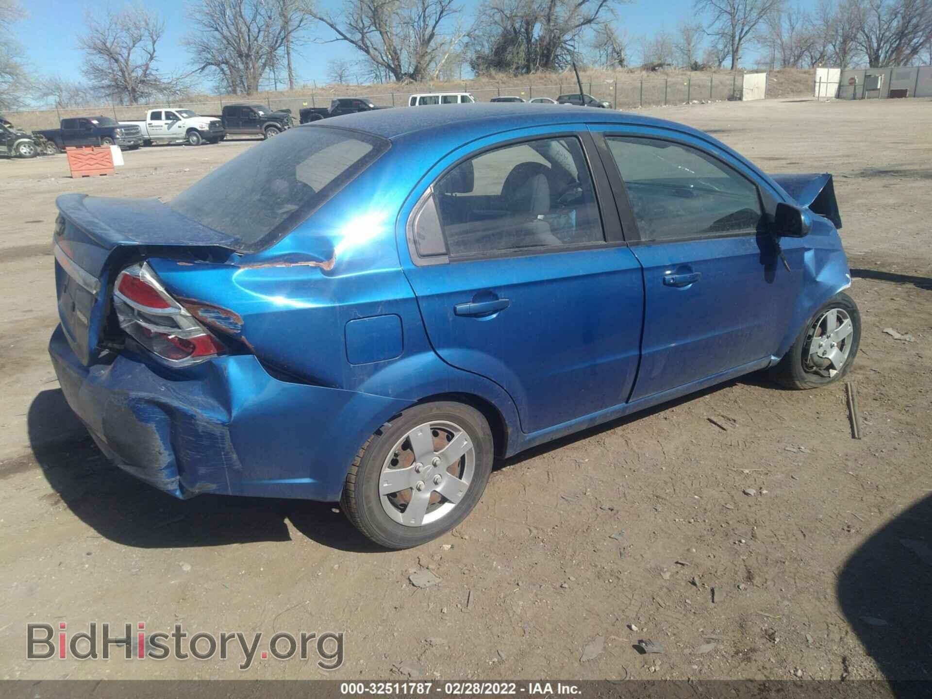 2011 CHEVROLET AVEO - VIN: KL1TD5DE6BB135583 - Фото 4