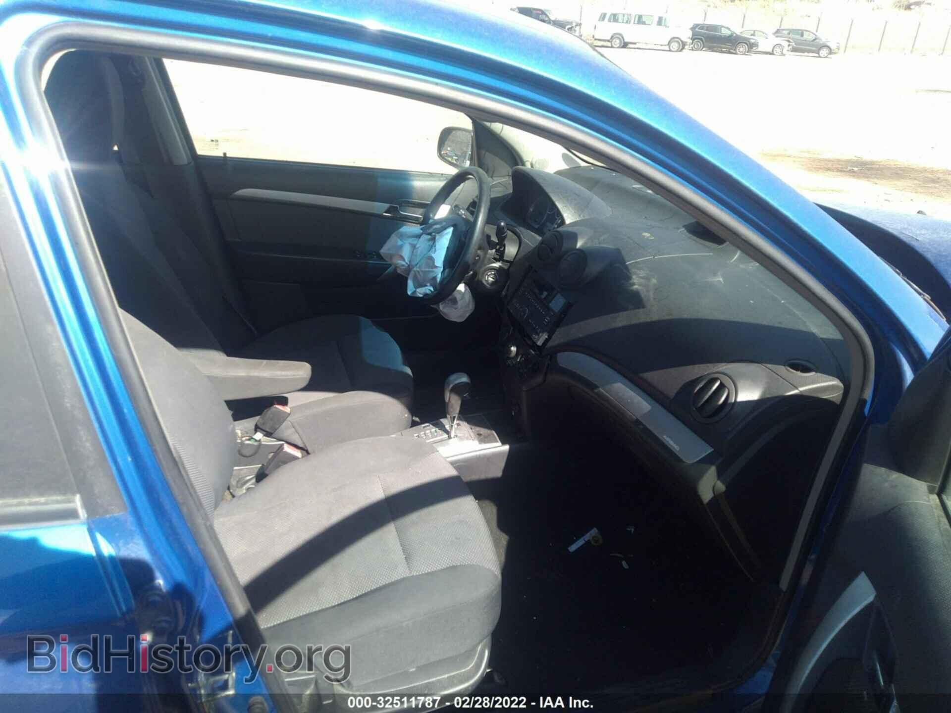 2011 CHEVROLET AVEO - VIN: KL1TD5DE6BB135583 - Фото 5