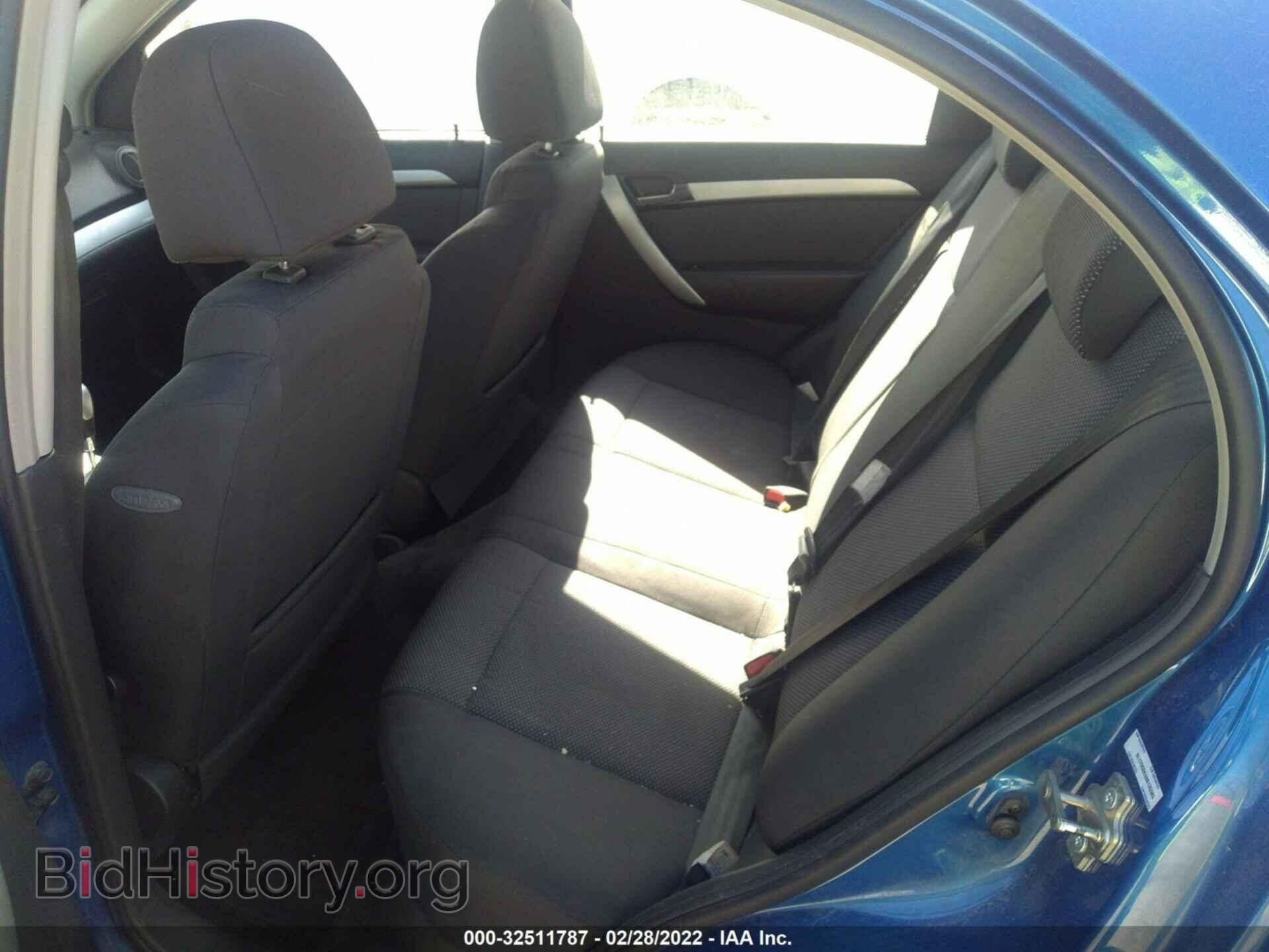 2011 CHEVROLET AVEO - VIN: KL1TD5DE6BB135583 - Фото 8