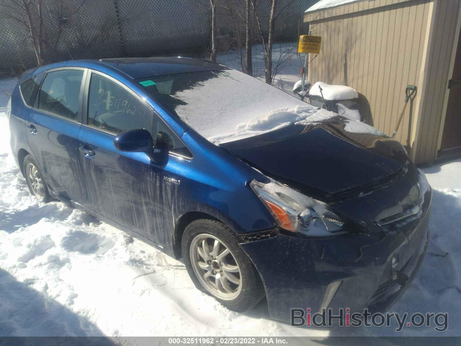 Photo JTDZN3EU5C3120403 - TOYOTA PRIUS V 2012