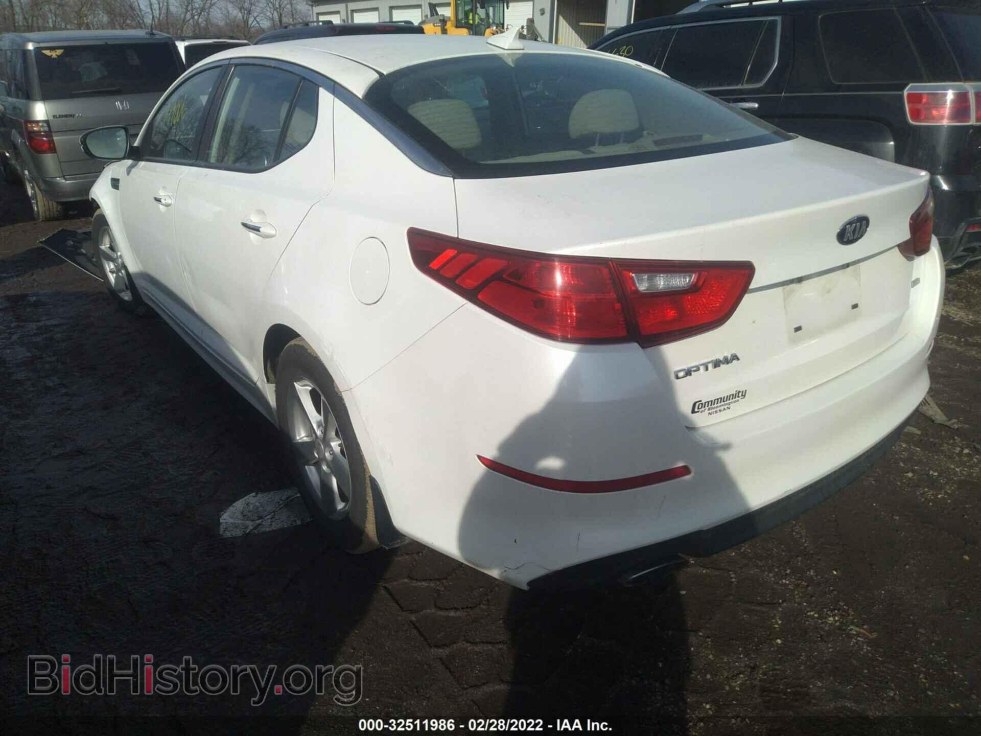 2015 KIA OPTIMA - VIN: KNAGM4A73F5547570 - Фото 3