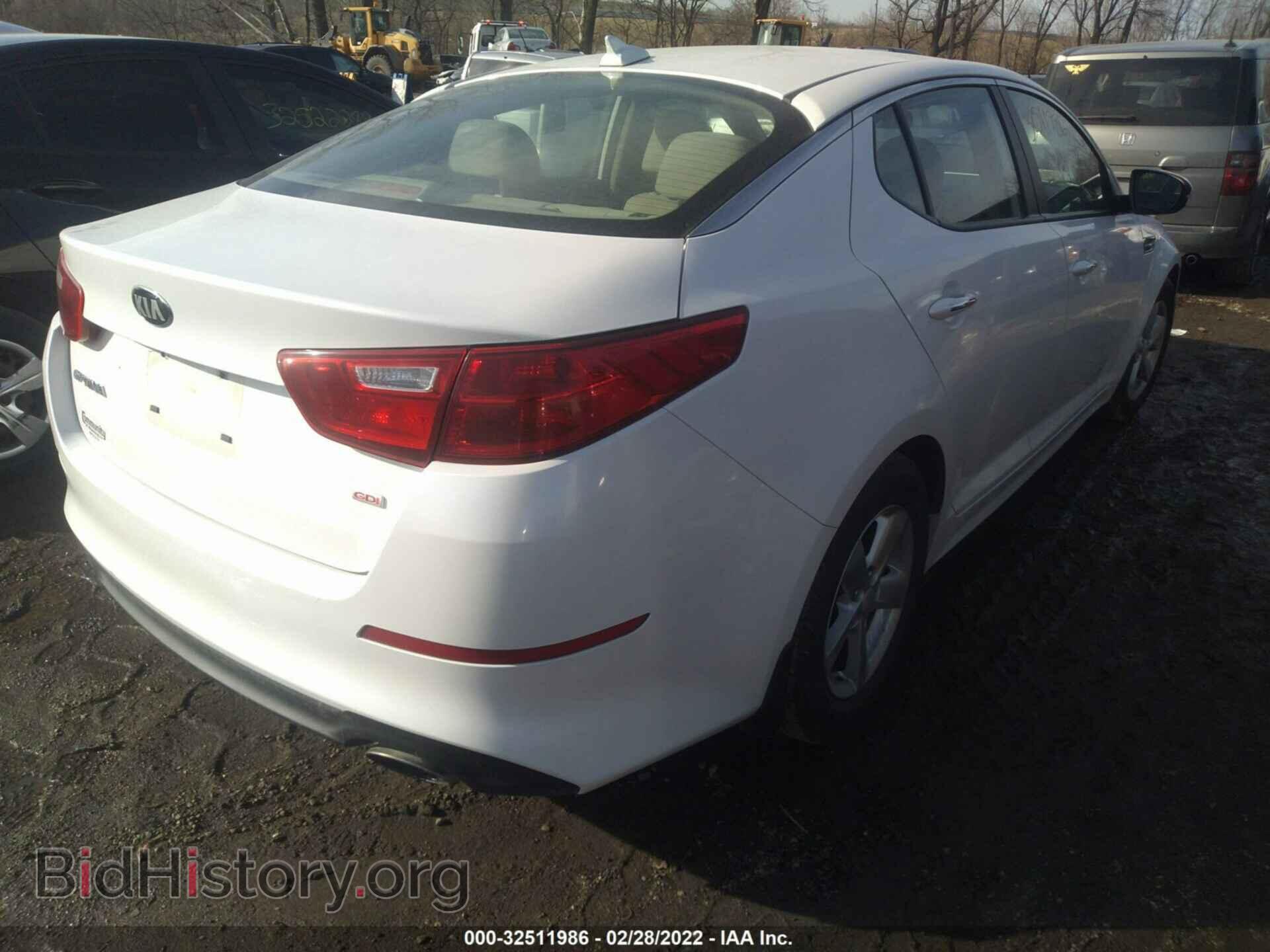 2015 KIA OPTIMA - VIN: KNAGM4A73F5547570 - Фото 4