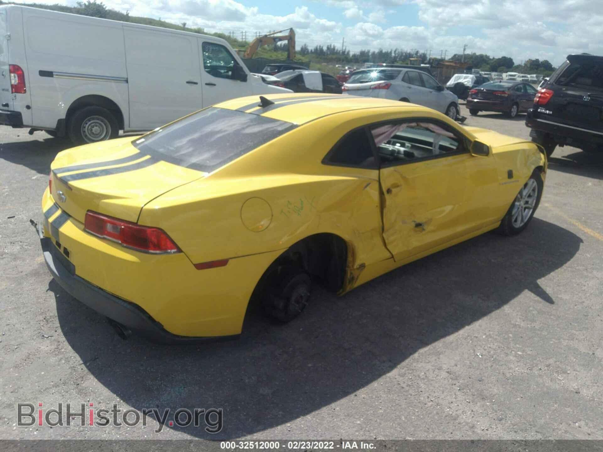 2014 CHEVROLET CAMARO - VIN: 2G1FA1E39E9186272 - Фото 4