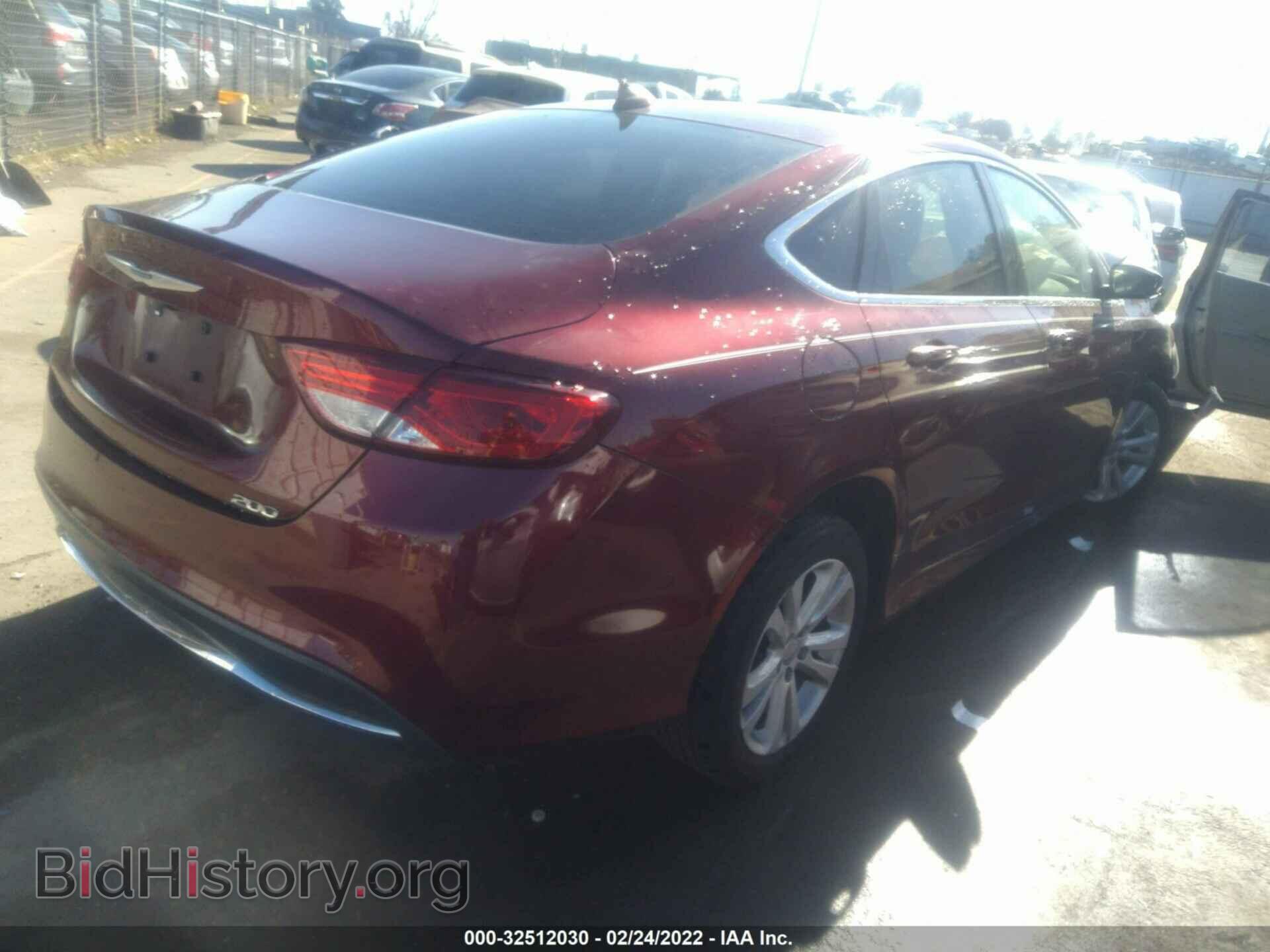 2016 CHRYSLER 200 - VIN: 1C3CCCAB6GN123809 - Photo 4