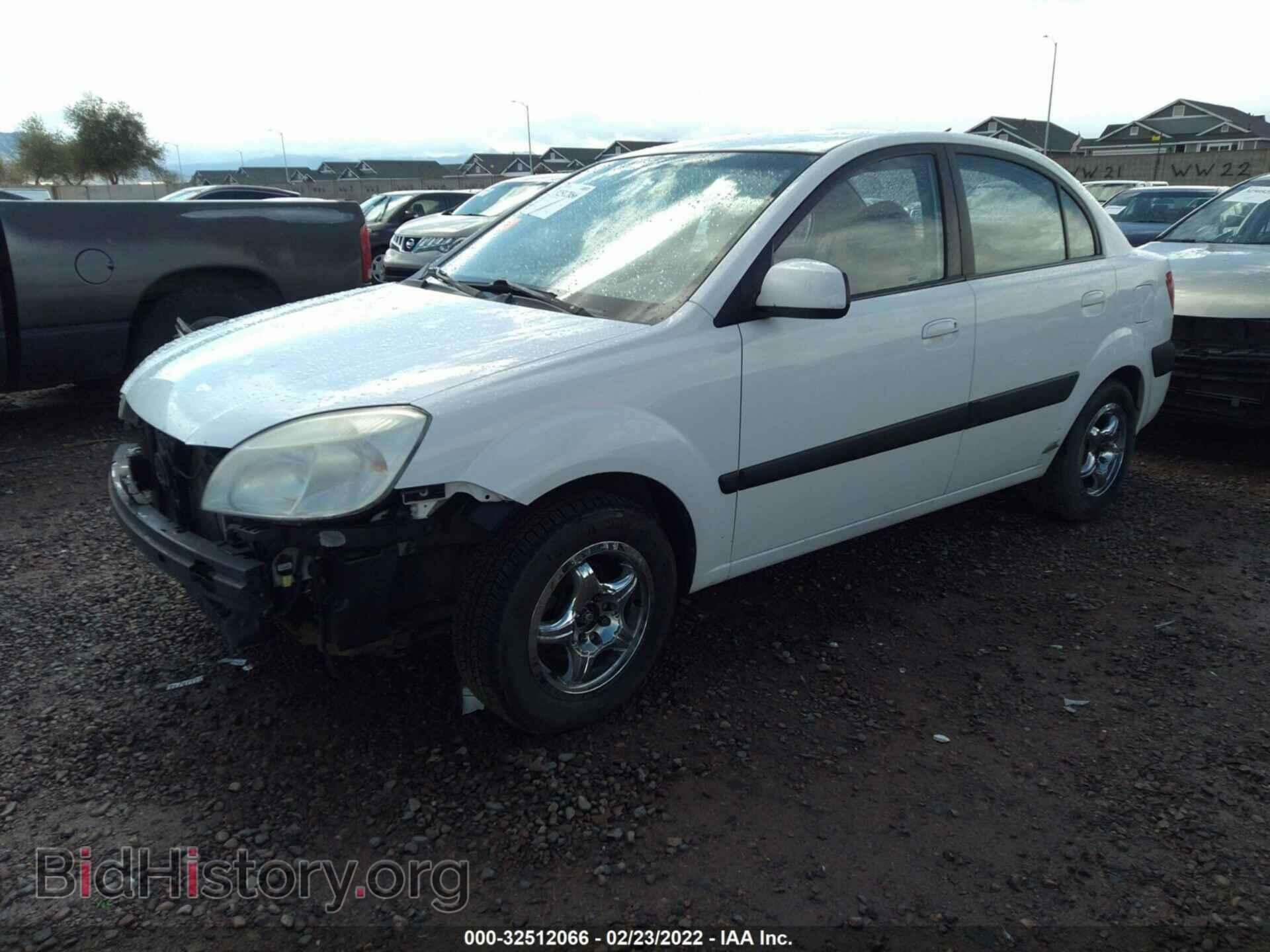 2006 KIA RIO - VIN: KNADE123466084584 - Фото 2