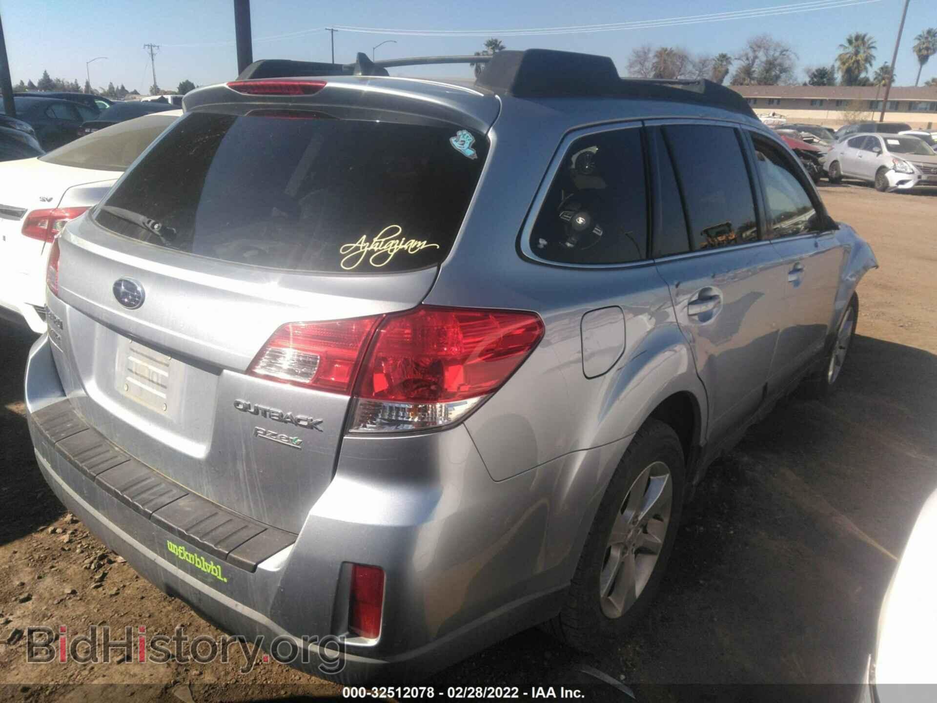 2013 SUBARU OUTBACK - VIN: 4S4BRBLC3D3319621 - Фото 4