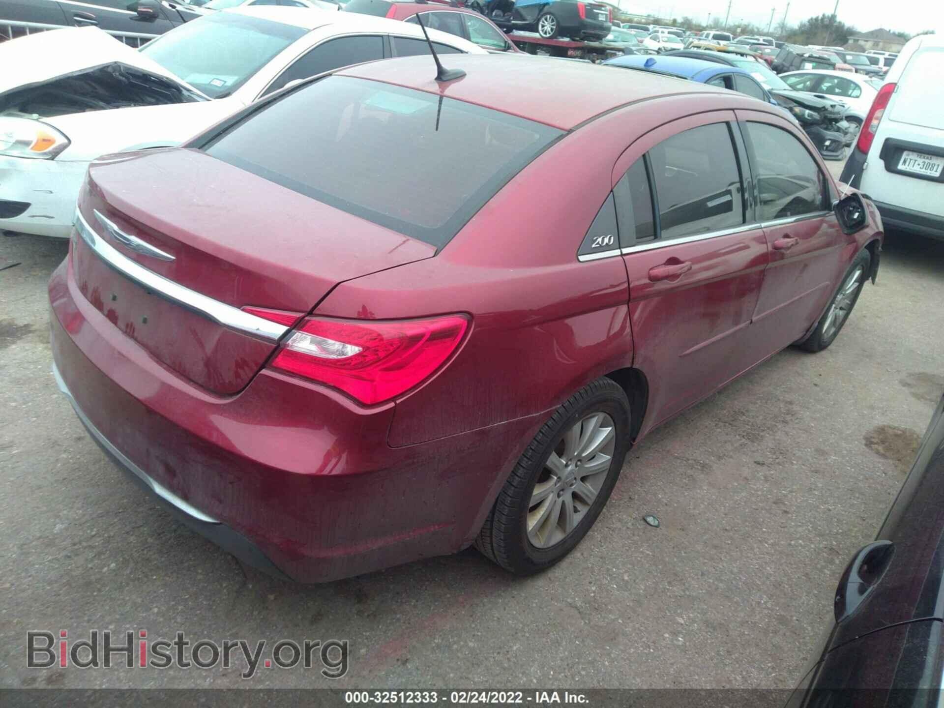 2012 CHRYSLER 200 - VIN: 1C3CCBBGXCN316639 - Фото 4