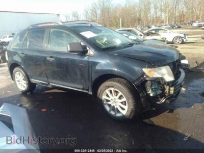 2008 Ford EDGE SE, синий — VIN 2FMDK36C28BB15171, IAAI