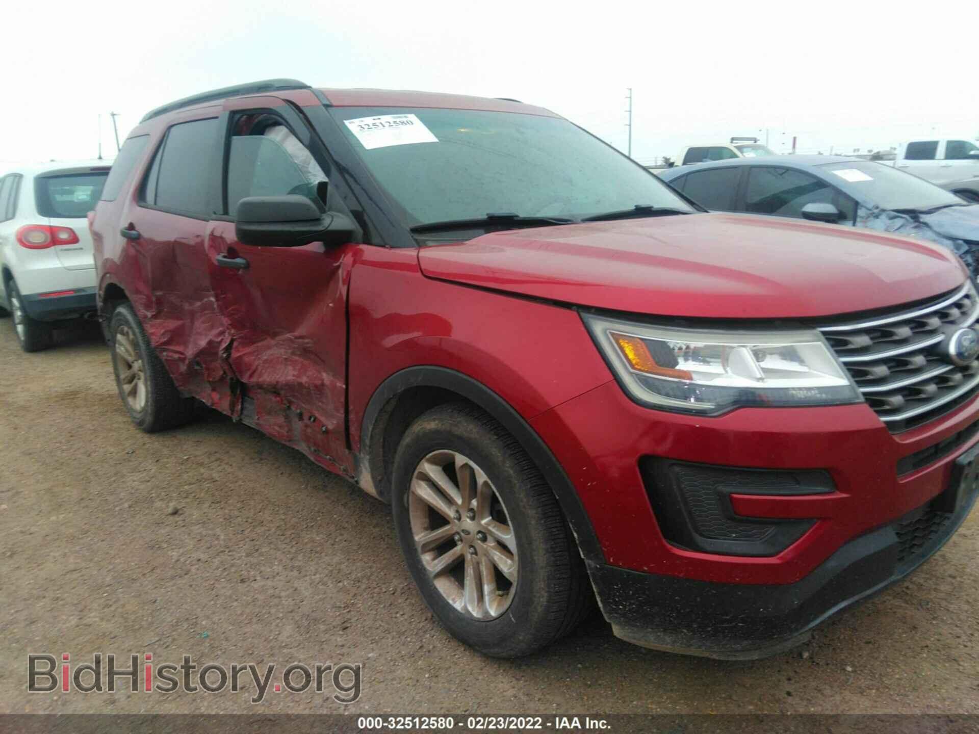 Фотография 1FM5K7B86GGB17610 - FORD EXPLORER 2016