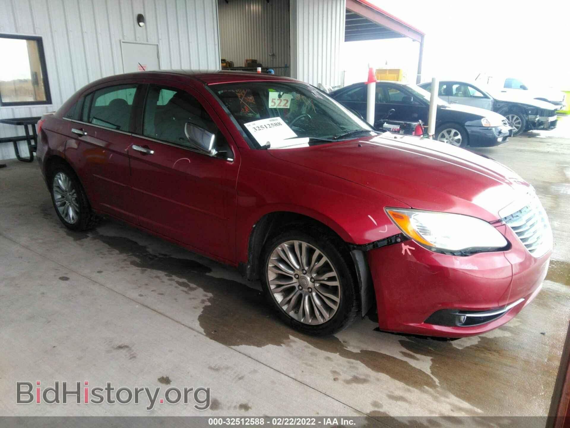 Фотография 1C3CCBCB7CN200902 - CHRYSLER 200 2012