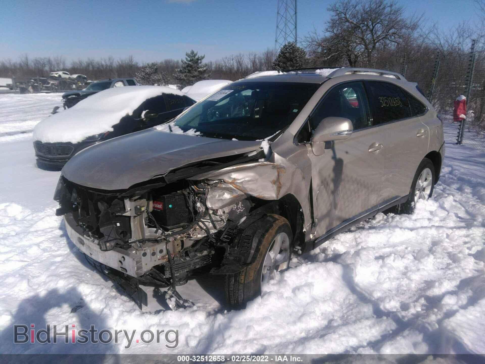 2013 LEXUS RX 350 - VIN: 2T2BK1BAXDC156729 - Фото 2