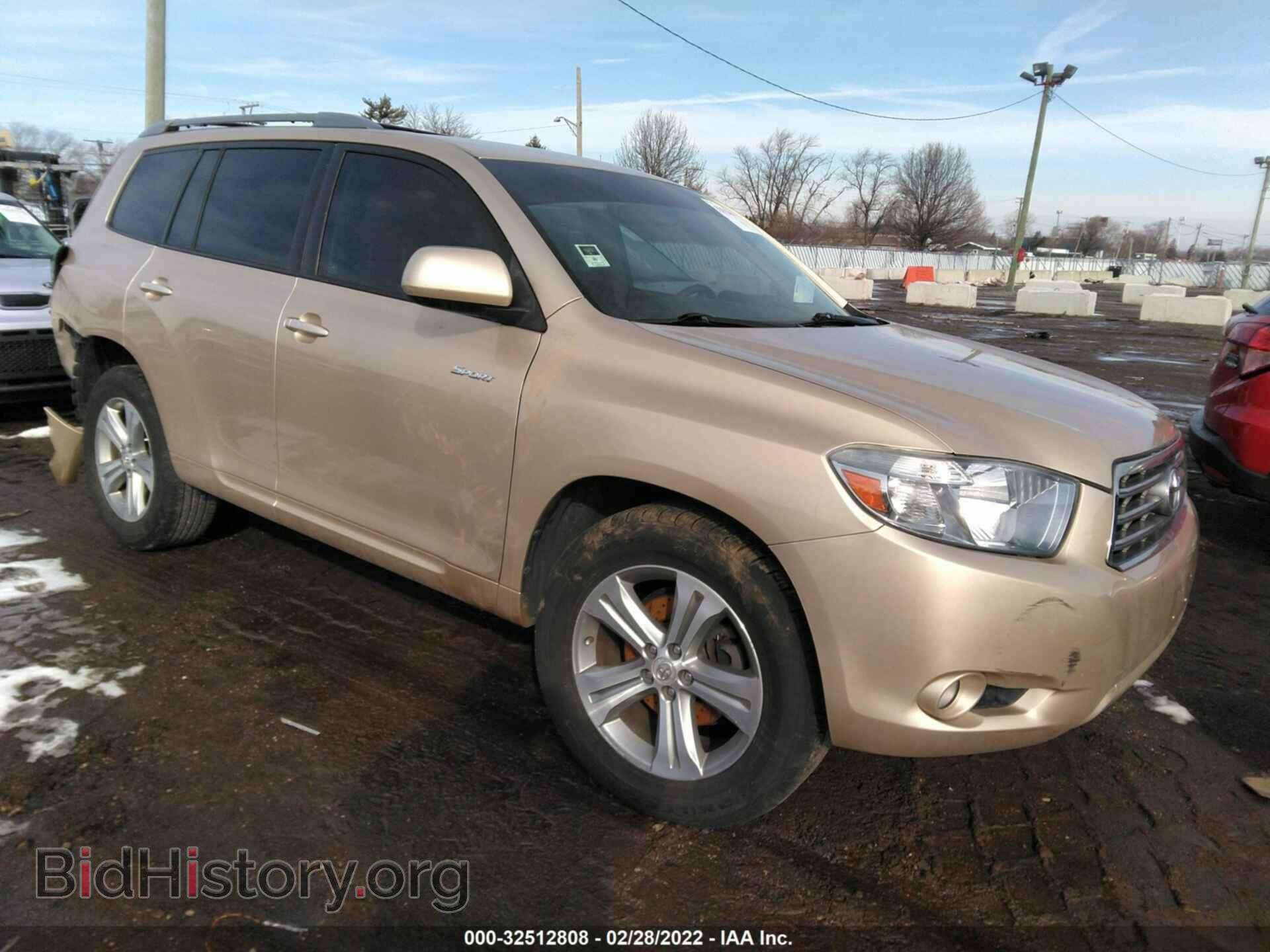 Фотография JTEDS43A882013081 - TOYOTA HIGHLANDER 2008