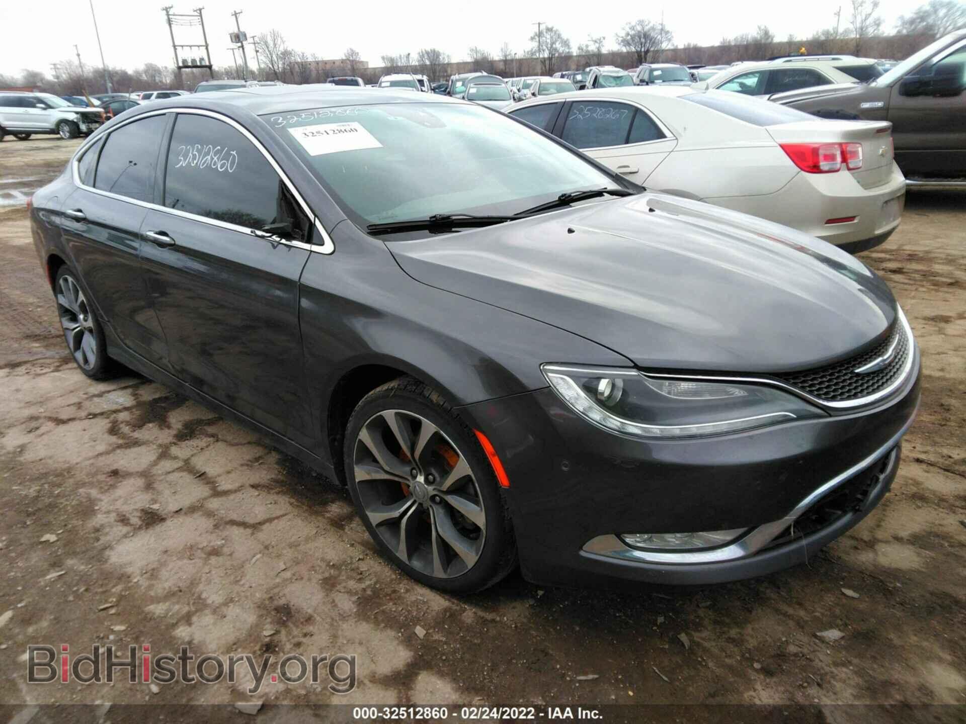 Фотография 1C3CCCEG4FN525235 - CHRYSLER 200 2015