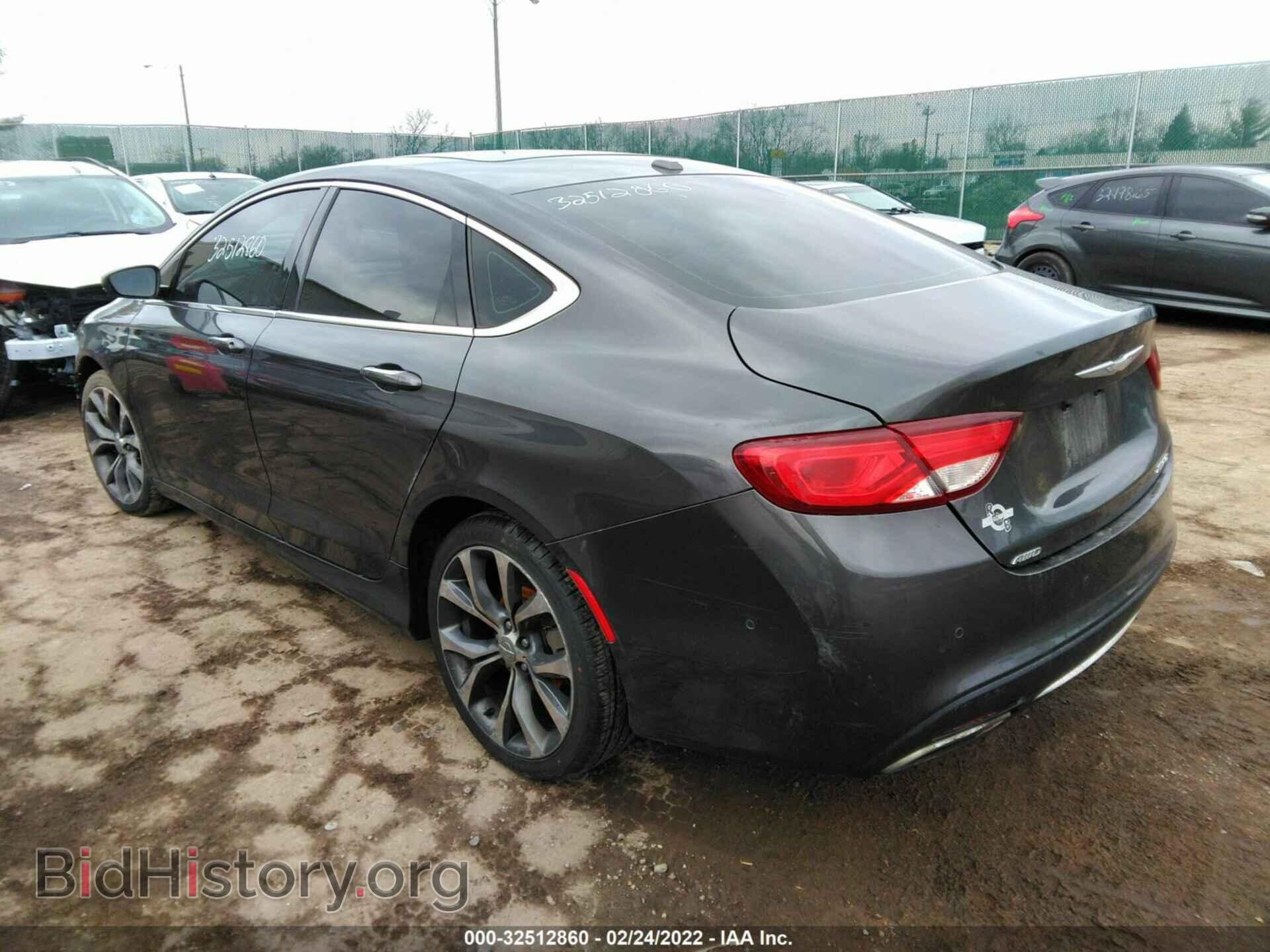 2015 CHRYSLER 200 - VIN: 1C3CCCEG4FN525235 - Фото 3