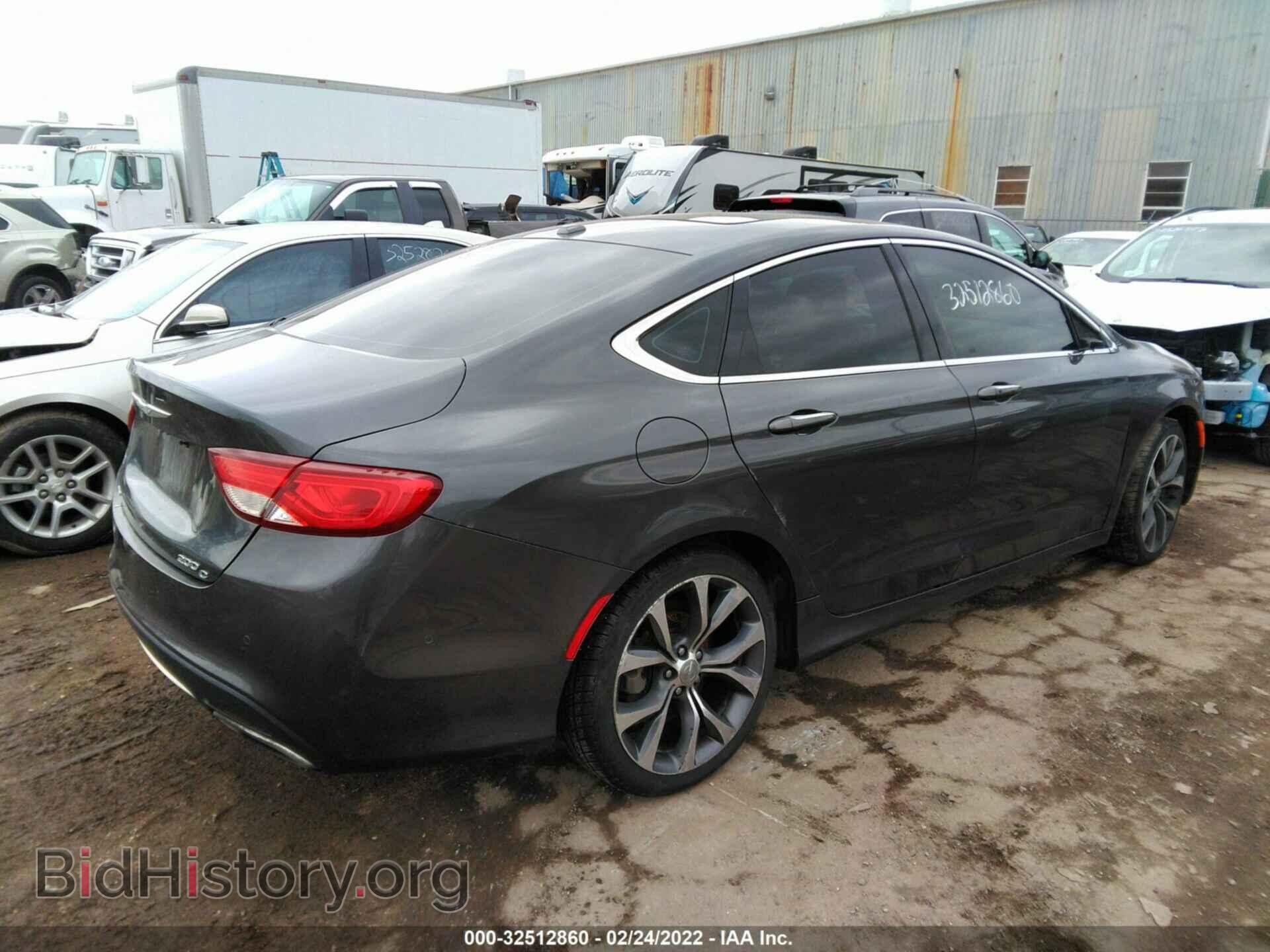 2015 CHRYSLER 200 - VIN: 1C3CCCEG4FN525235 - Фото 4