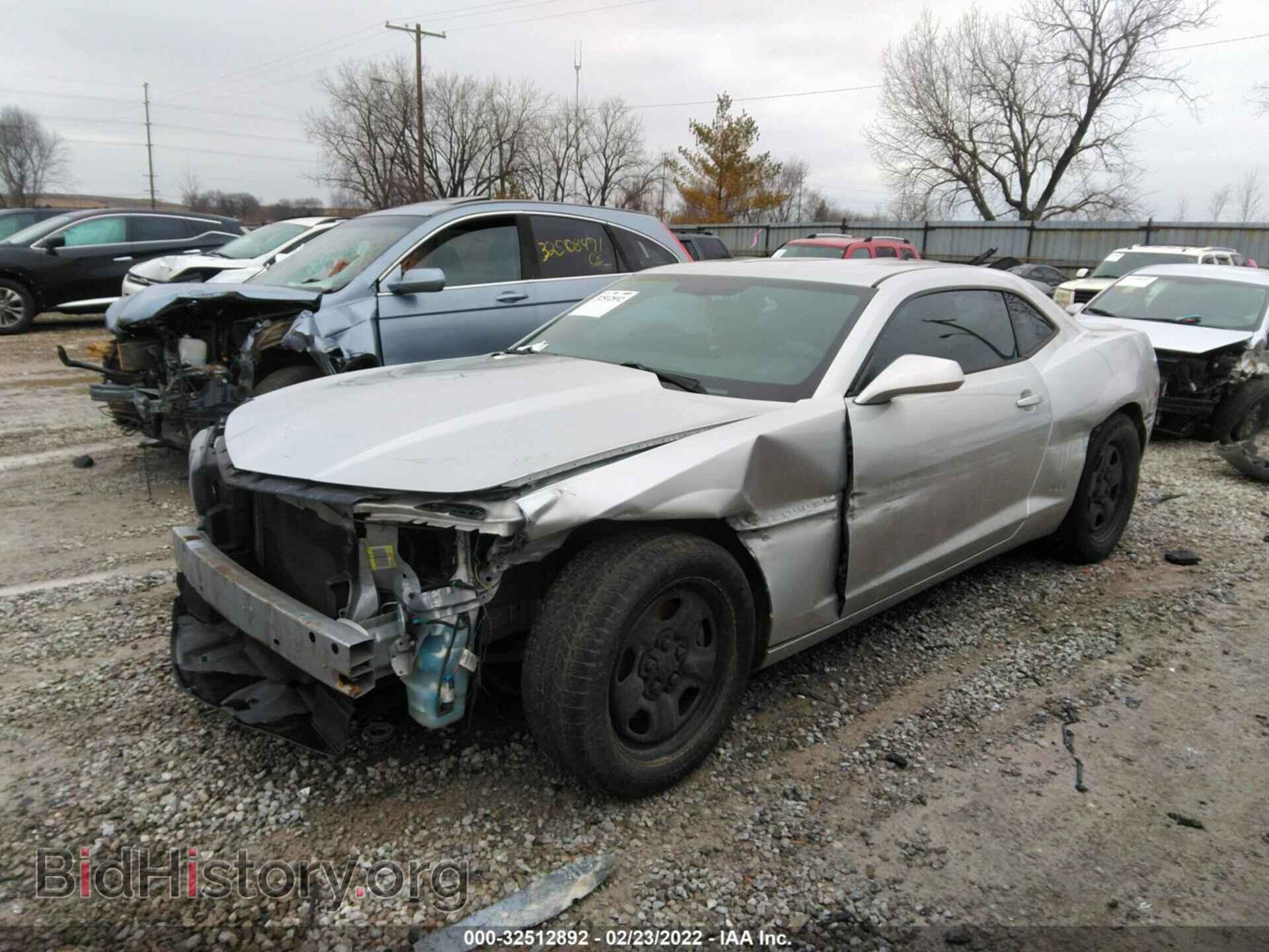 2012 CHEVROLET CAMARO - VIN: 2G1FA1E39C9122603 - Фото 2