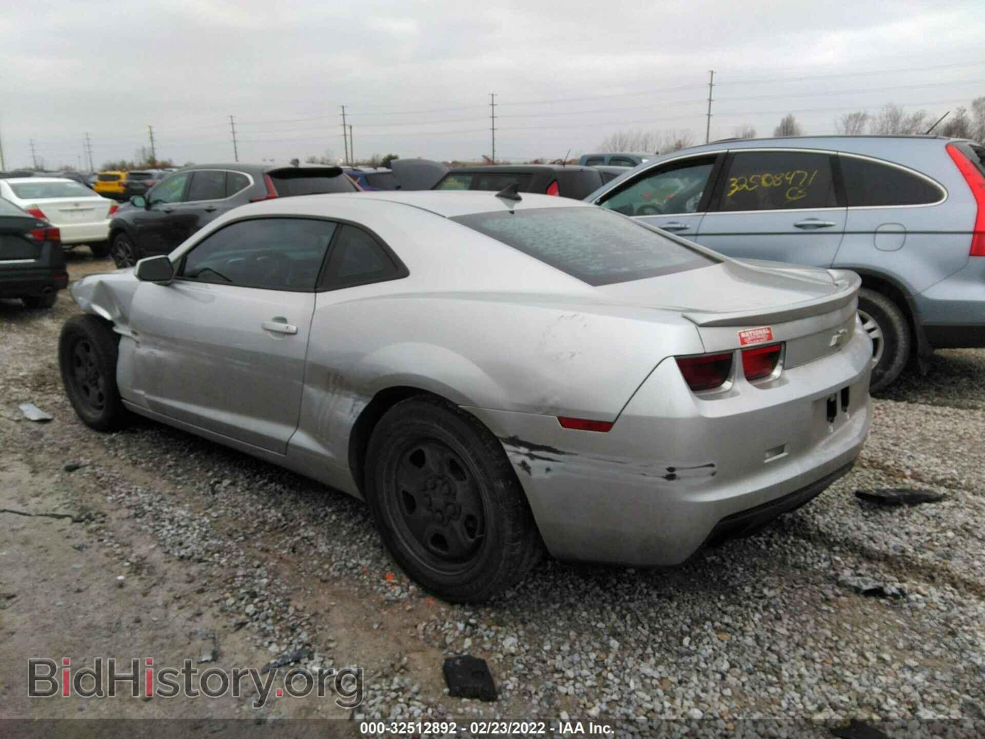 2012 CHEVROLET CAMARO - VIN: 2G1FA1E39C9122603 - Фото 3