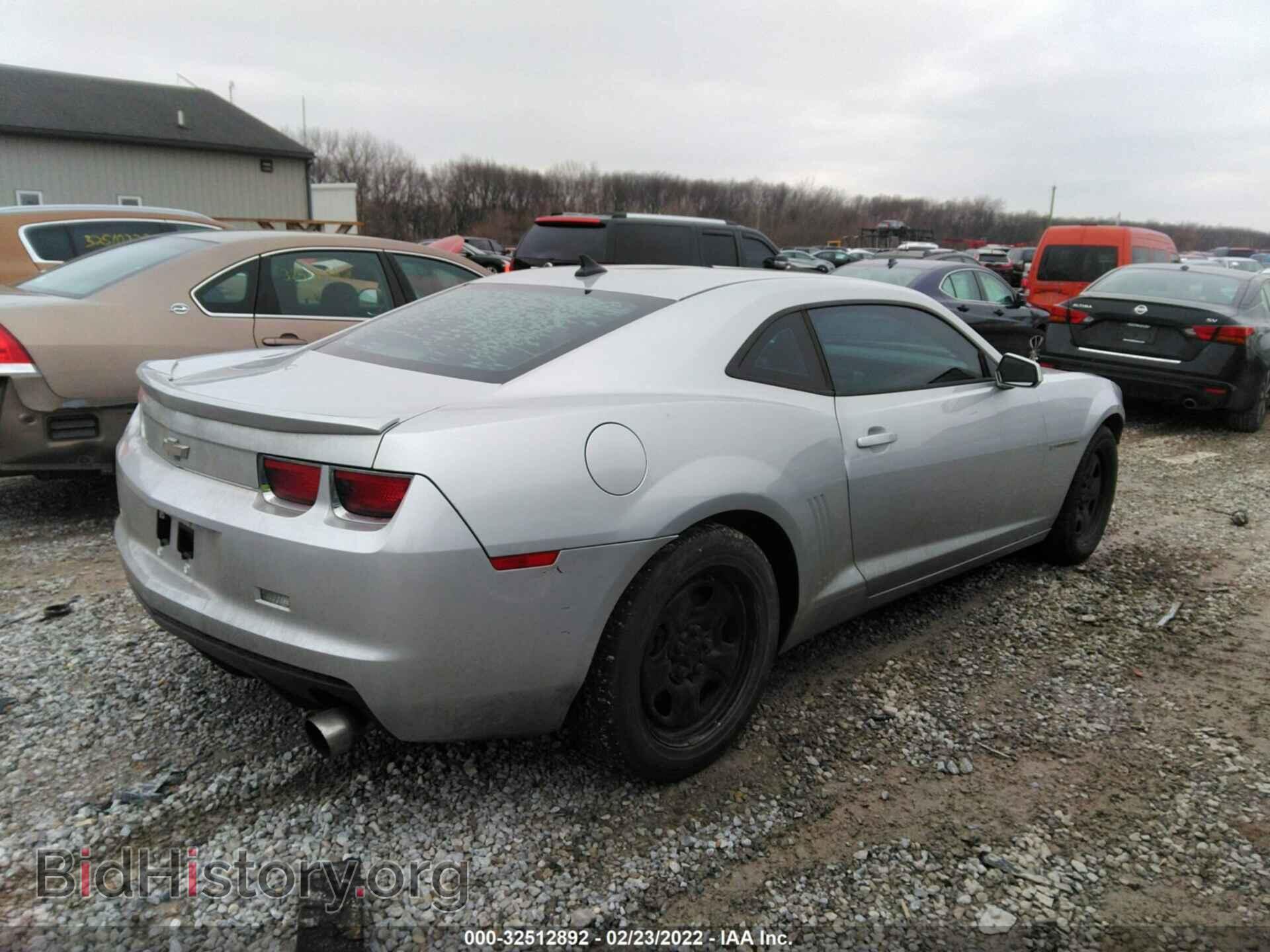 2012 CHEVROLET CAMARO - VIN: 2G1FA1E39C9122603 - Фото 4