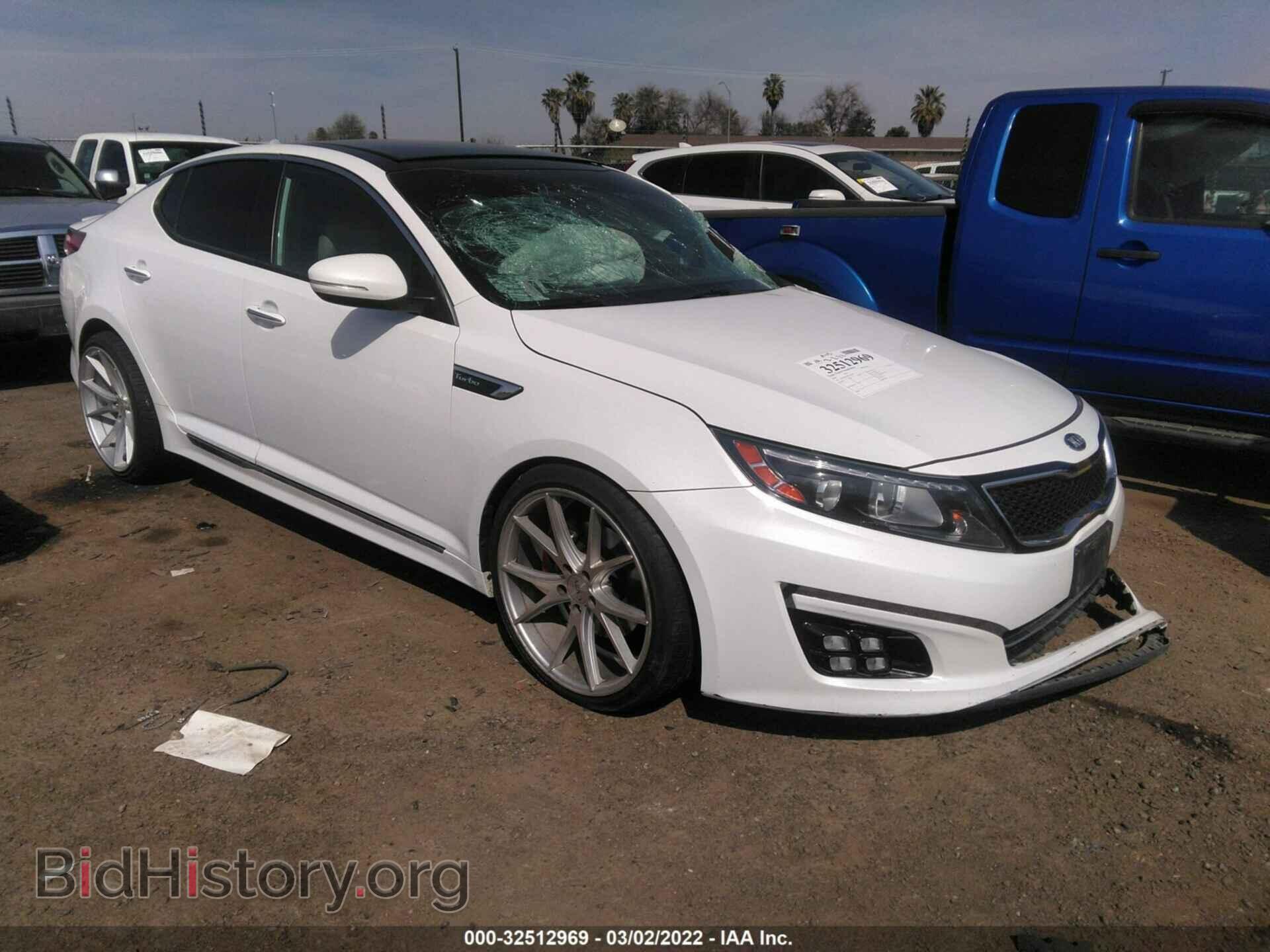 Фотография 5XXGR4A67FG404614 - KIA OPTIMA 2015