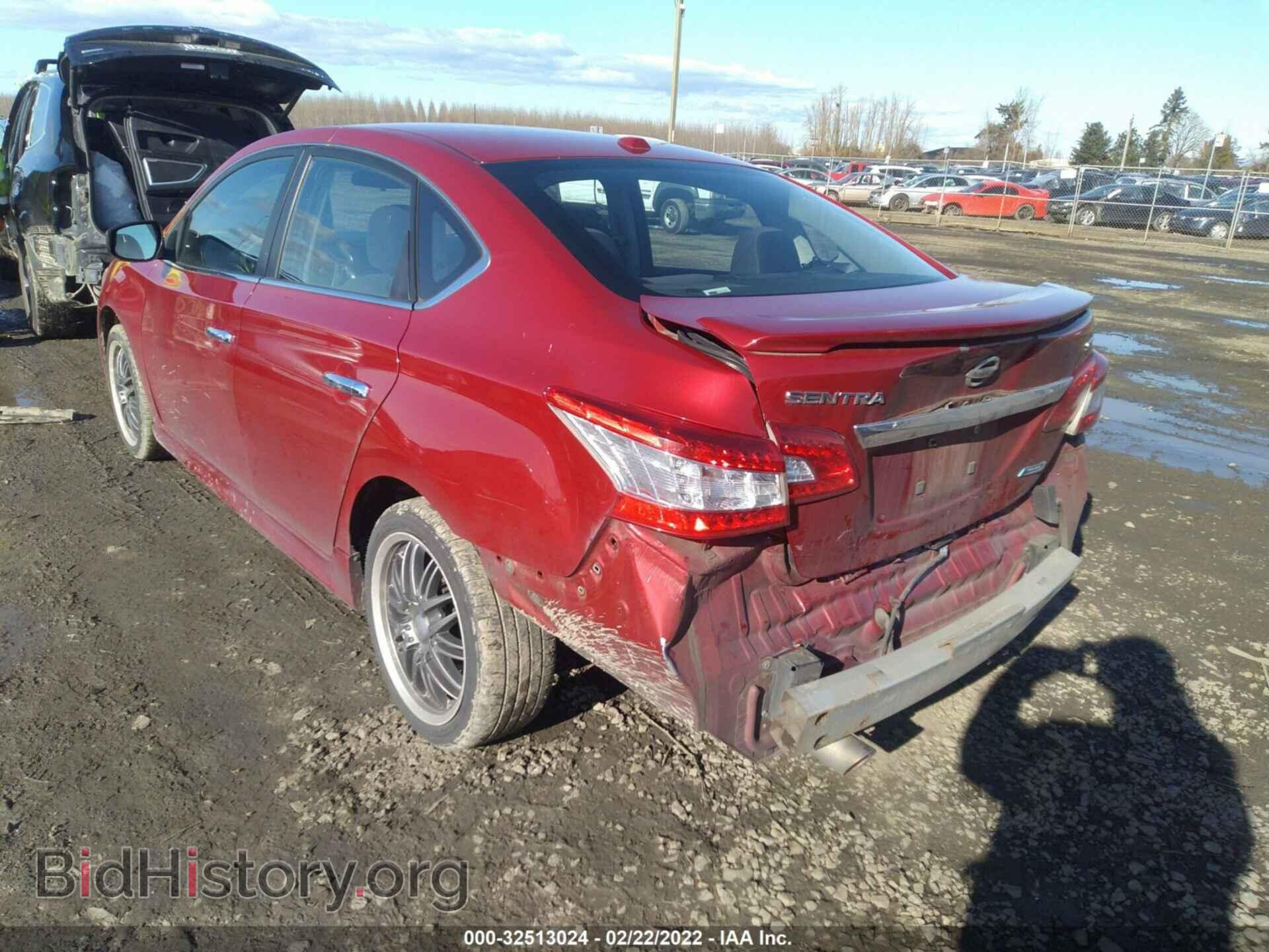 2013 NISSAN SENTRA - VIN: 3N1AB7AP1DL701287 - Фото 3