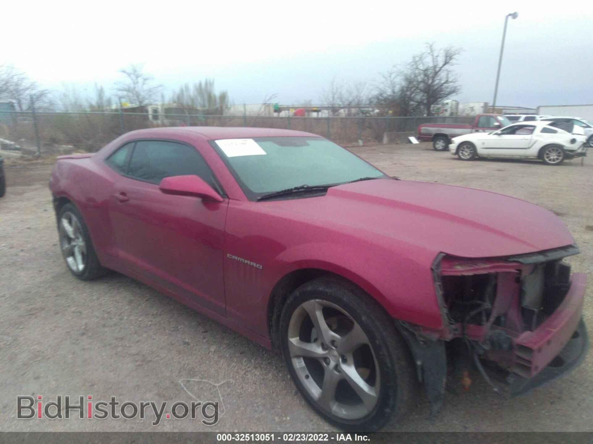 Photo 2G1FB1E39E9315706 - CHEVROLET CAMARO 2014