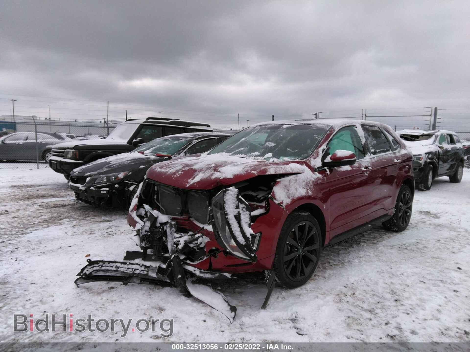 2015 FORD EDGE - VIN: 2FMTK4AP7FBC37954 - Фото 2