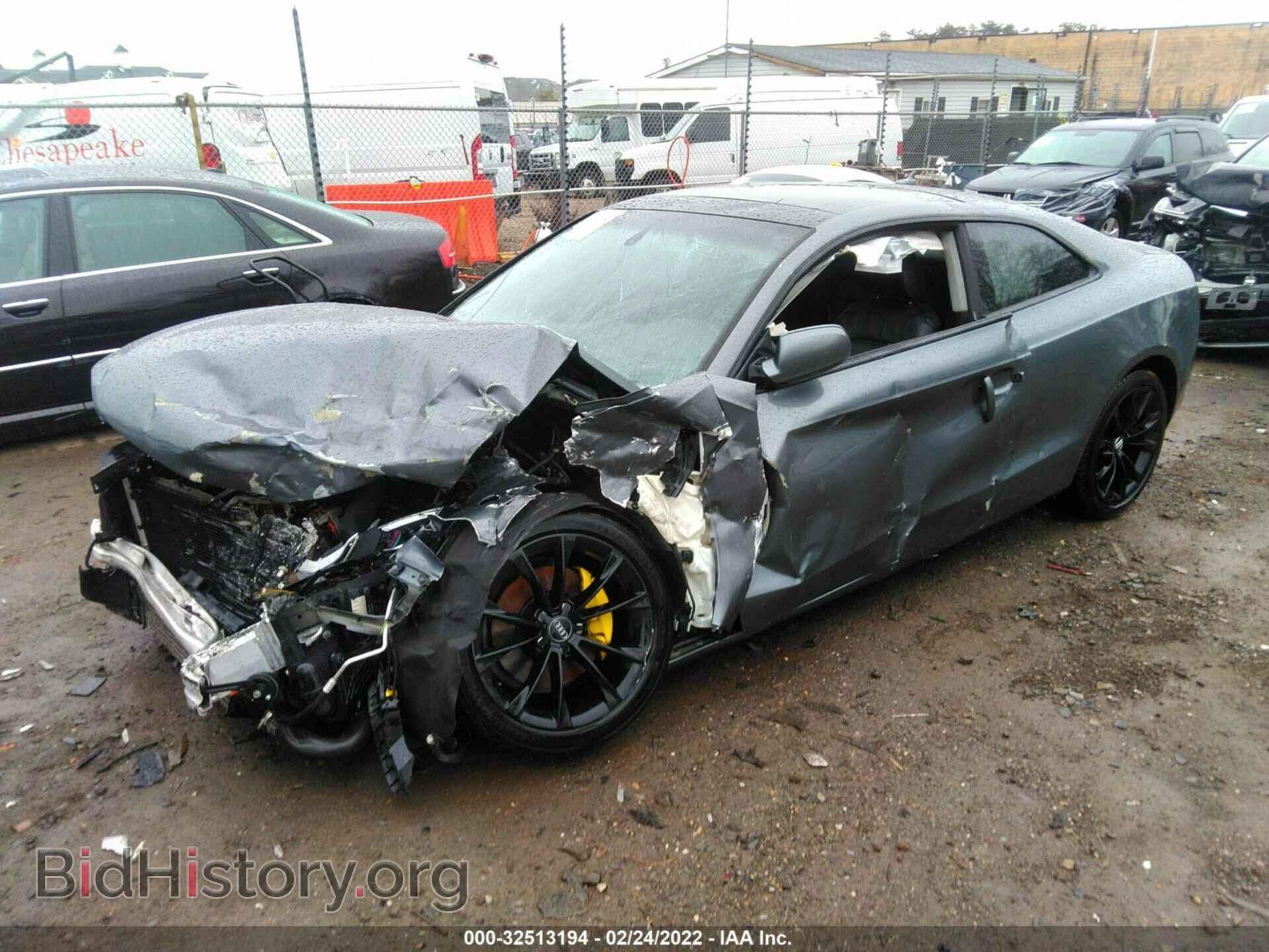 2013 AUDI A5 - VIN: WAULFAFR5DA057489 - Фото 2