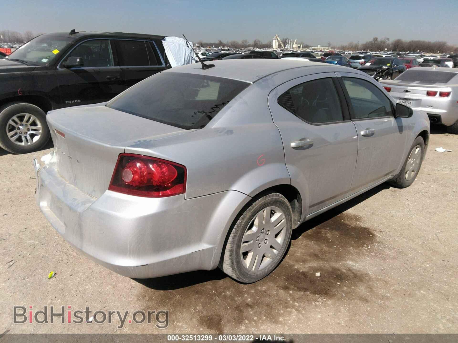 2011 DODGE AVENGER - VIN: 1B3BD4FB1BN523578 - Фото 4
