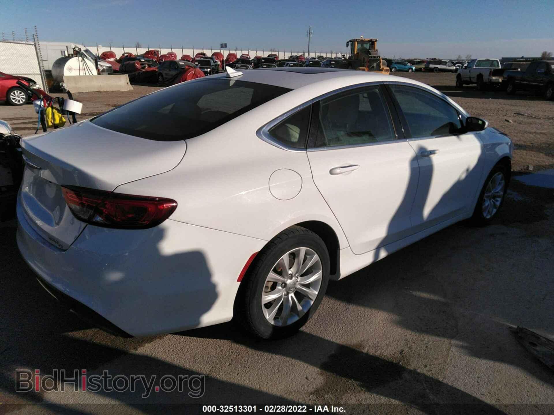 2015 CHRYSLER 200 - VIN: 1C3CCCCGXFN633720 - Фото 4
