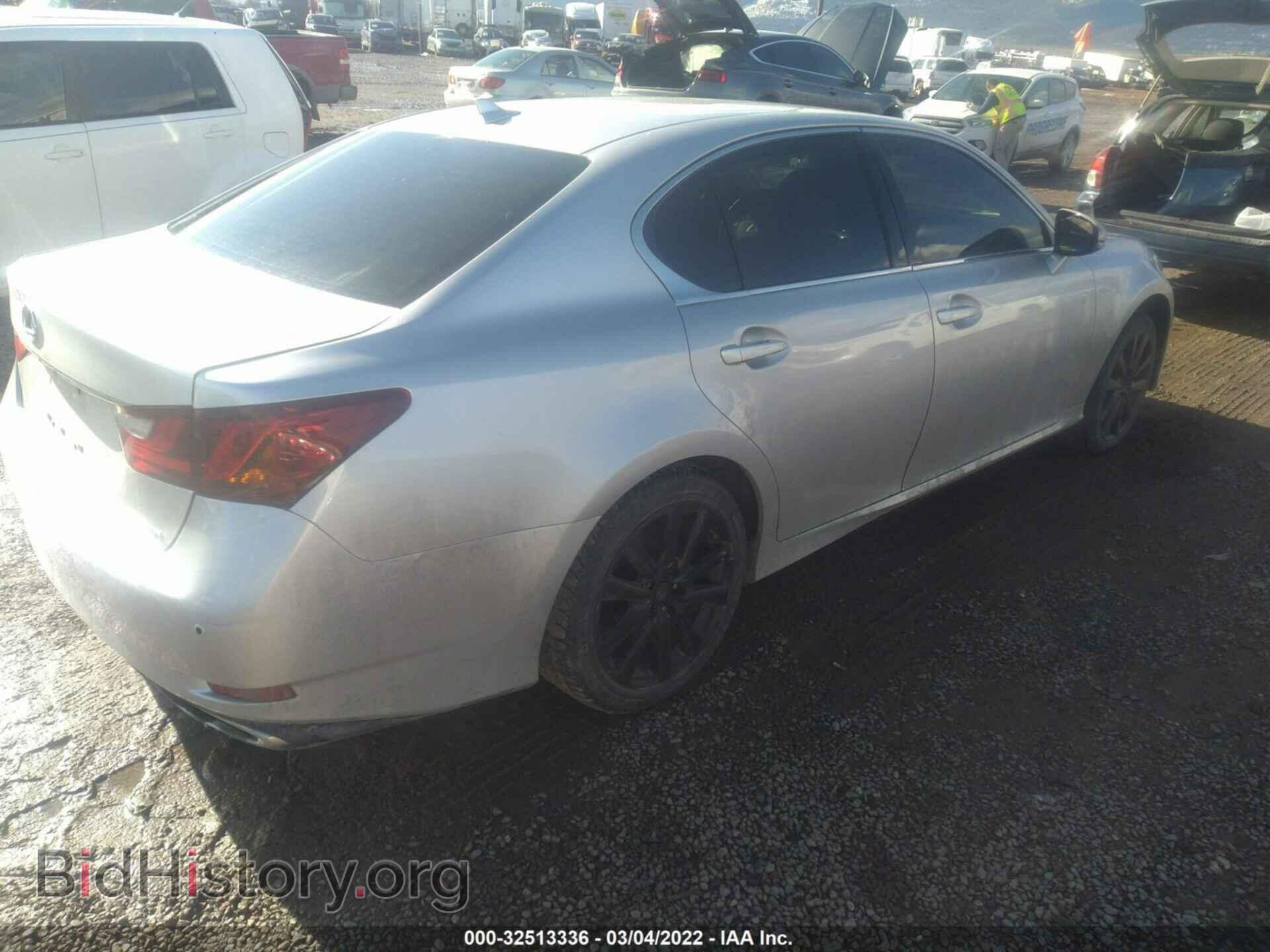 2013 LEXUS GS 350 - VIN: JTHCE1BL8D5005515 - Photo 4