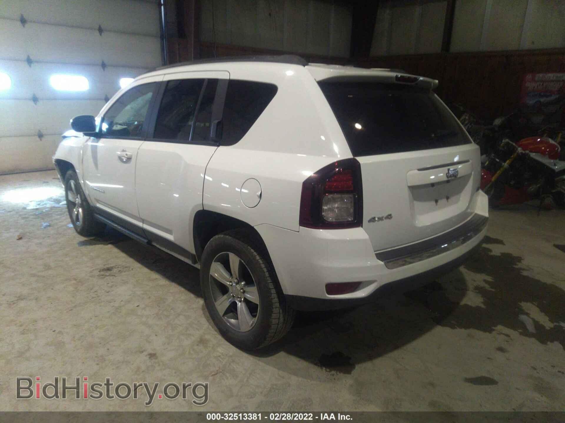 2016 JEEP COMPASS - VIN: 1C4NJDEB3GD672996 - Фото 3