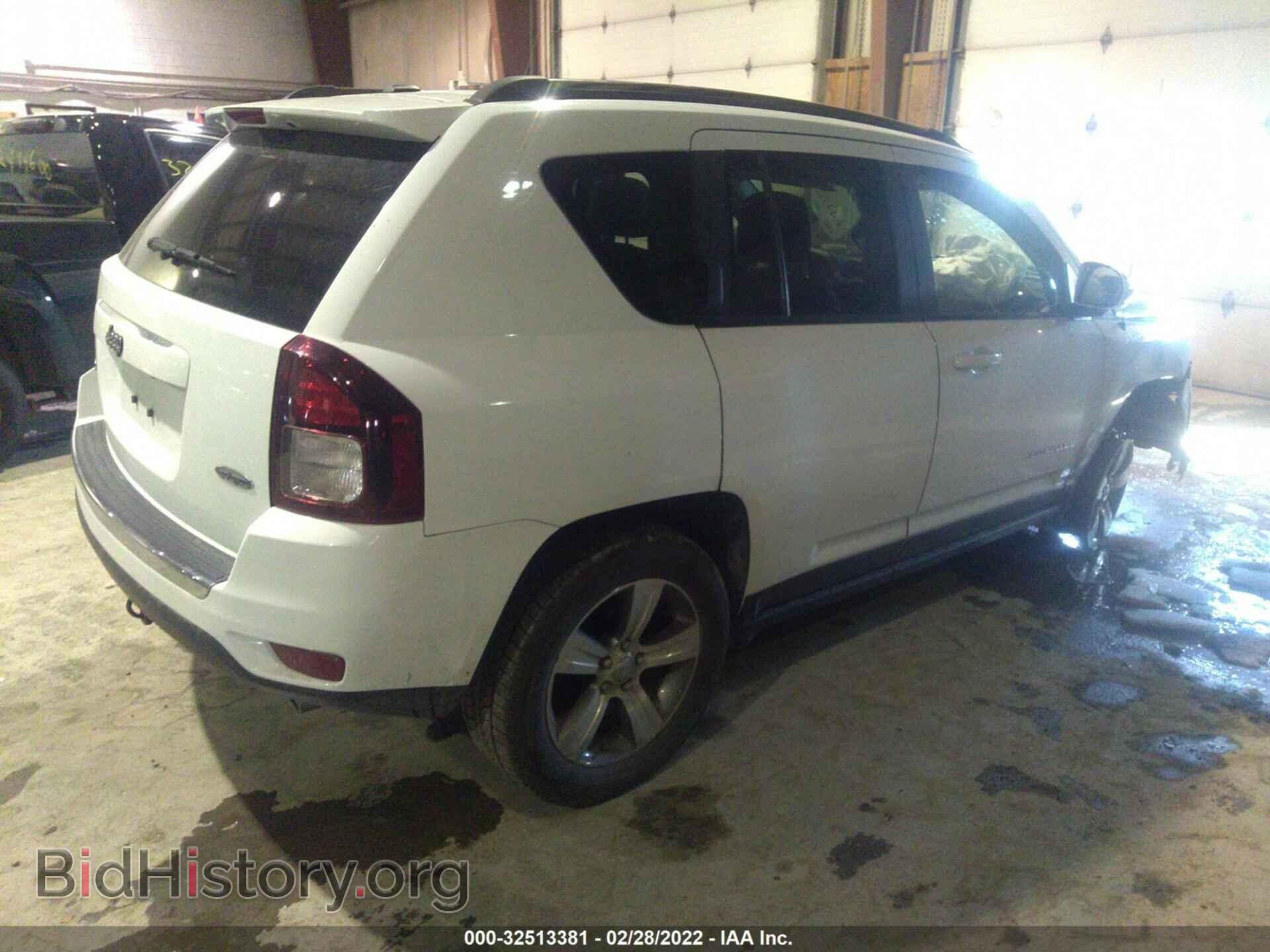 2016 JEEP COMPASS - VIN: 1C4NJDEB3GD672996 - Фото 4