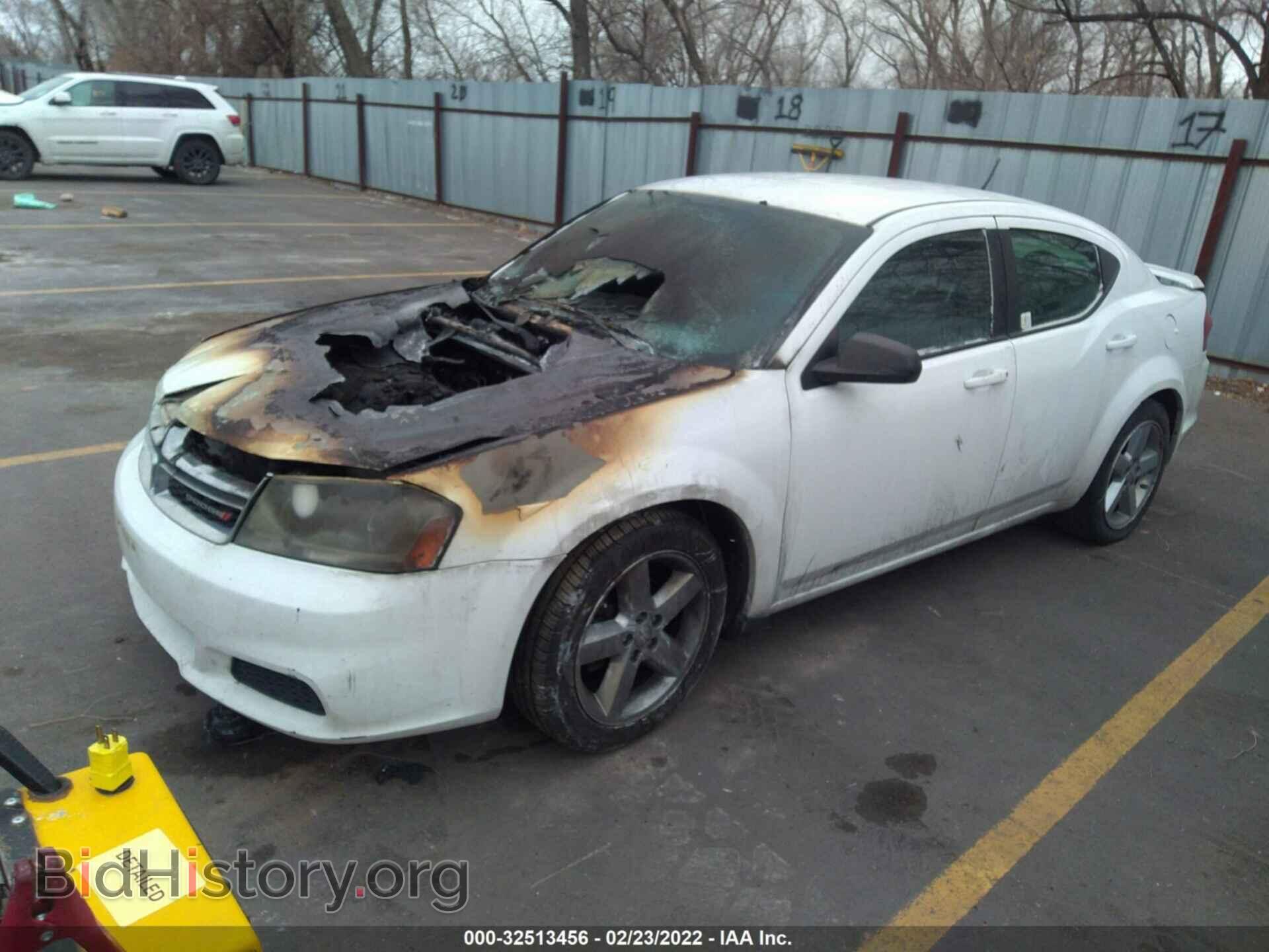 2013 DODGE AVENGER - VIN: 1C3CDZAB1DN564114 - Фото 2
