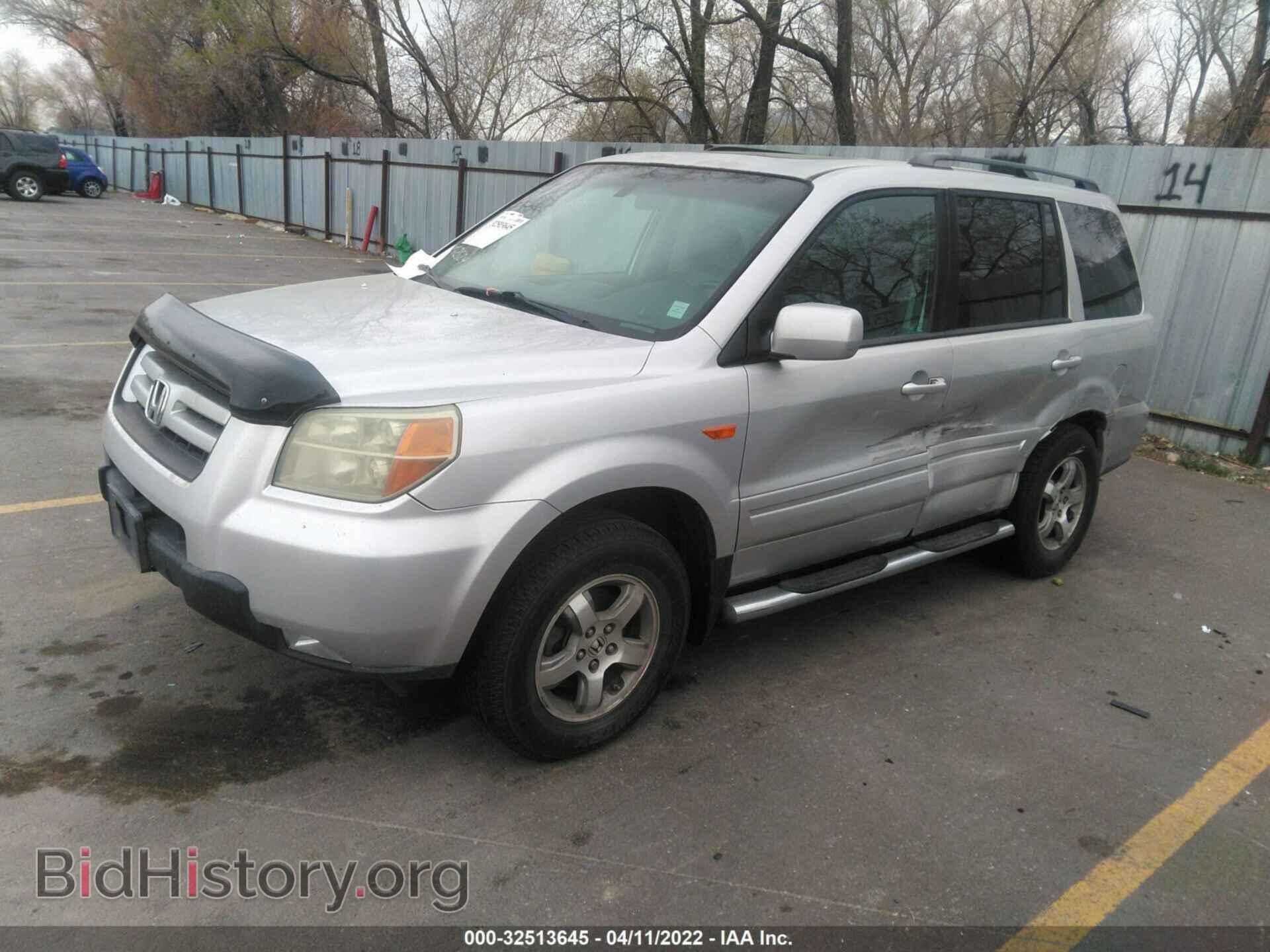 2006 HONDA PILOT - VIN: 2HKYF18736H510878 - Фото 2