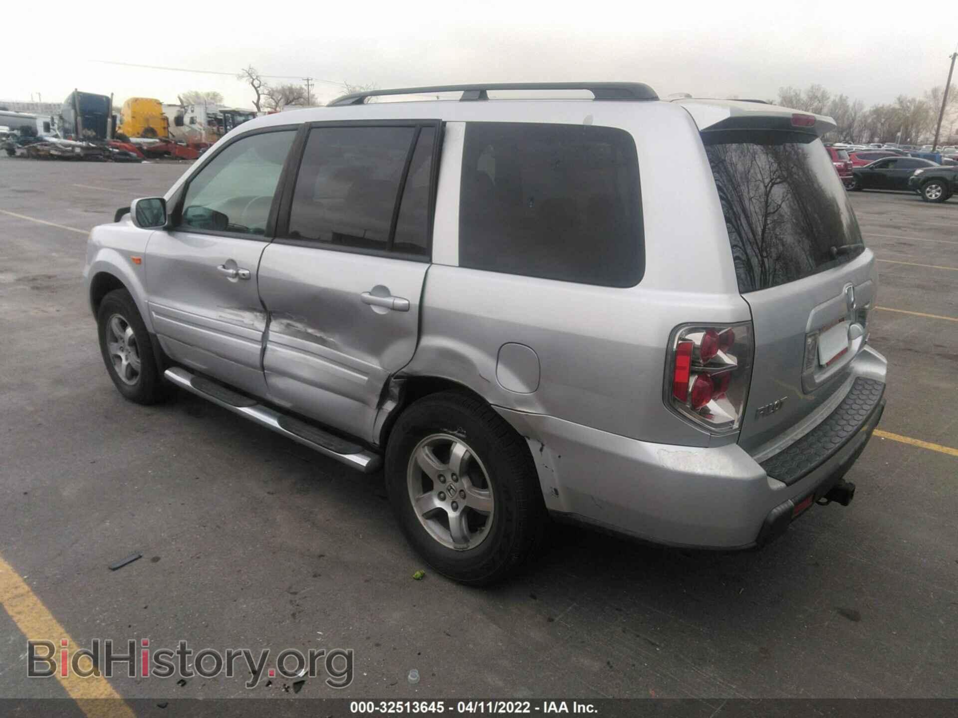 2006 HONDA PILOT - VIN: 2HKYF18736H510878 - Фото 3