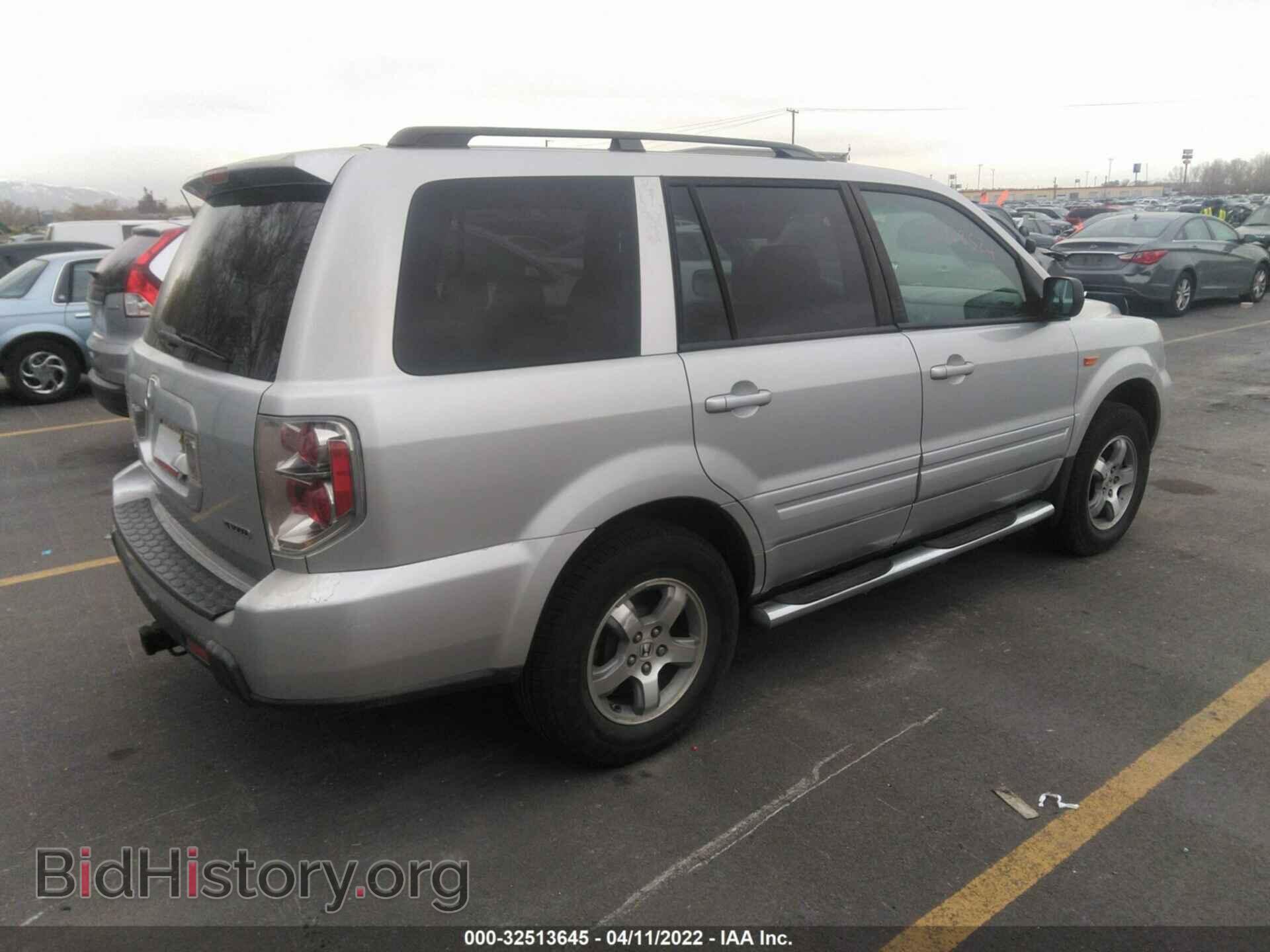 2006 HONDA PILOT - VIN: 2HKYF18736H510878 - Фото 4