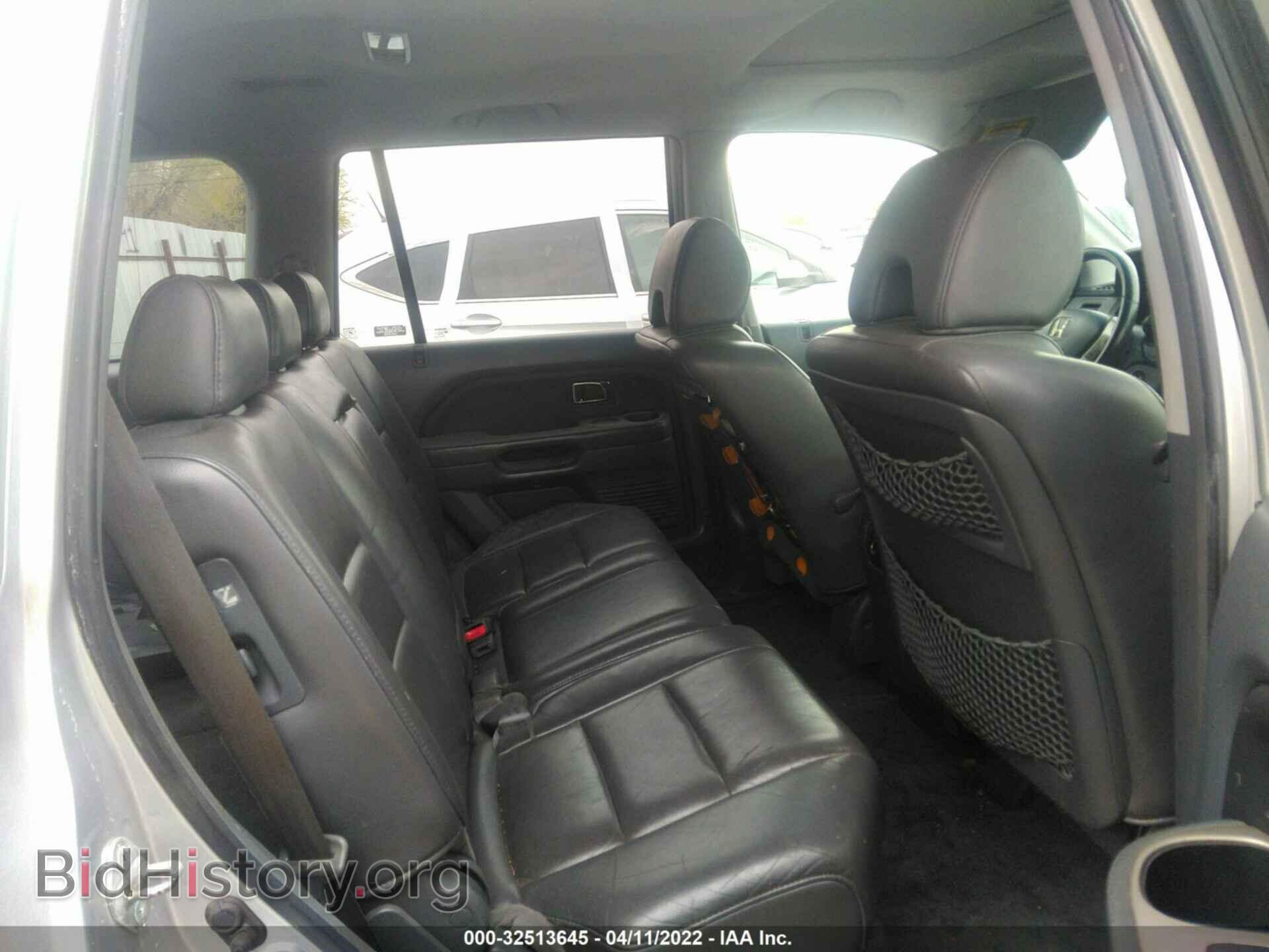 2006 HONDA PILOT - VIN: 2HKYF18736H510878 - Фото 8