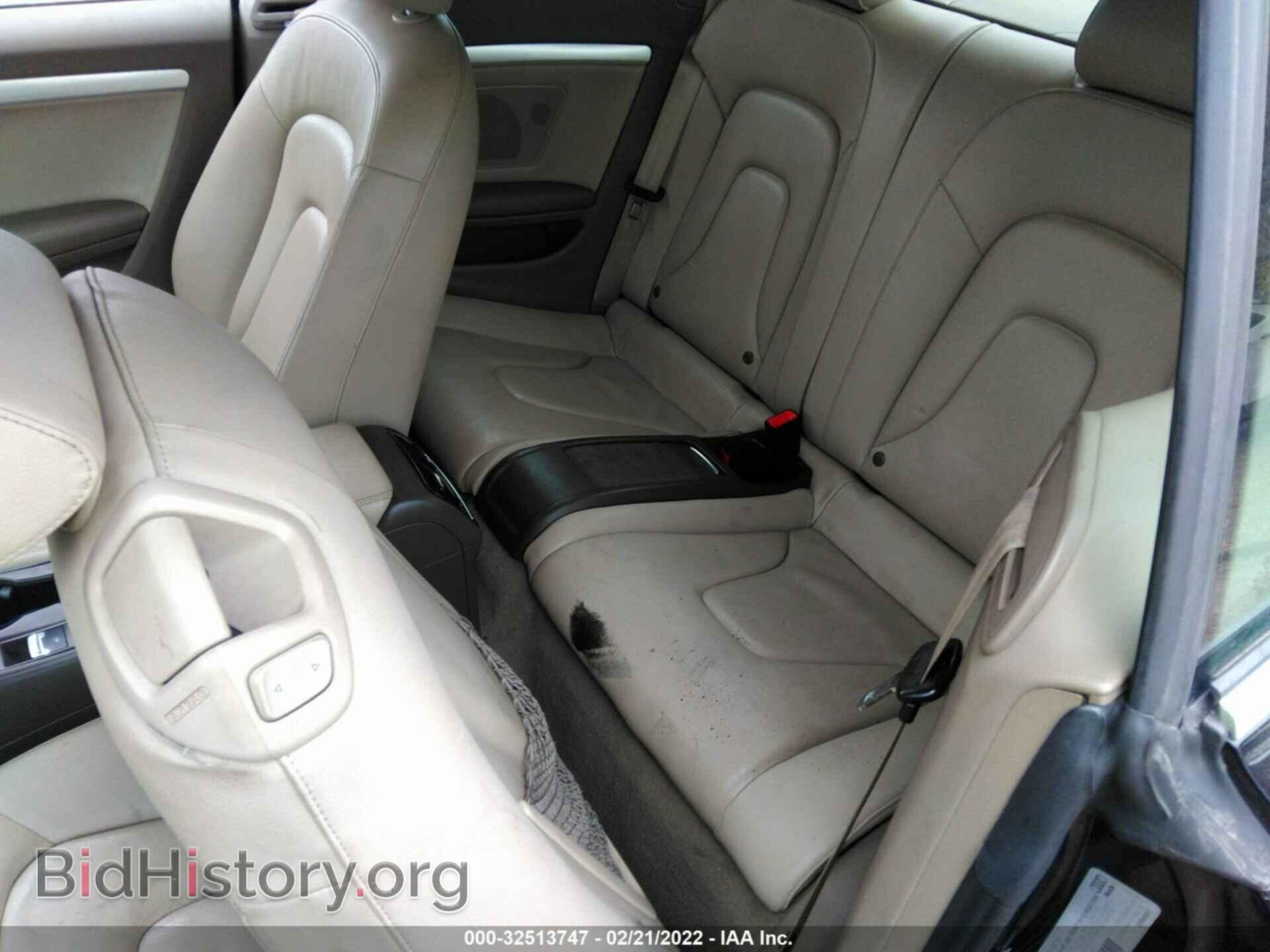 2012 AUDI A5 - VIN: WAULFAFH1CN009129 - Фото 8
