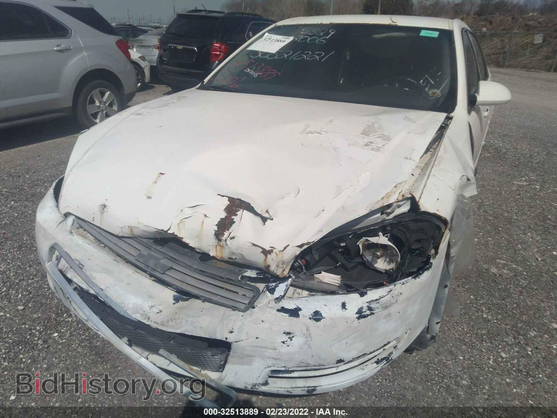 2006 CHEVROLET IMPALA - VIN: 2G1WT55K769387355 - Фото 6