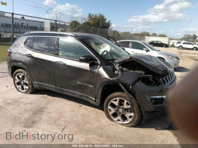 2021 Jeep COMPASS Limited (VIN 3C4NJDCB1MT603331) — фото 1 из 11, IAAI, повреждение: по всему кузову